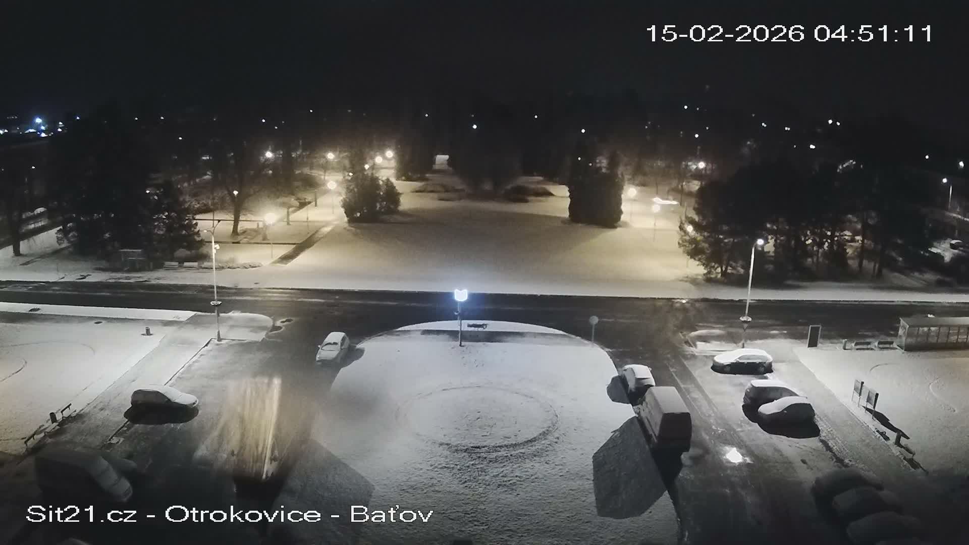Otrokovice Batov Community Center Park & Flood Memorial Live Cam -  Otrokovice, Zlin, Czechia
