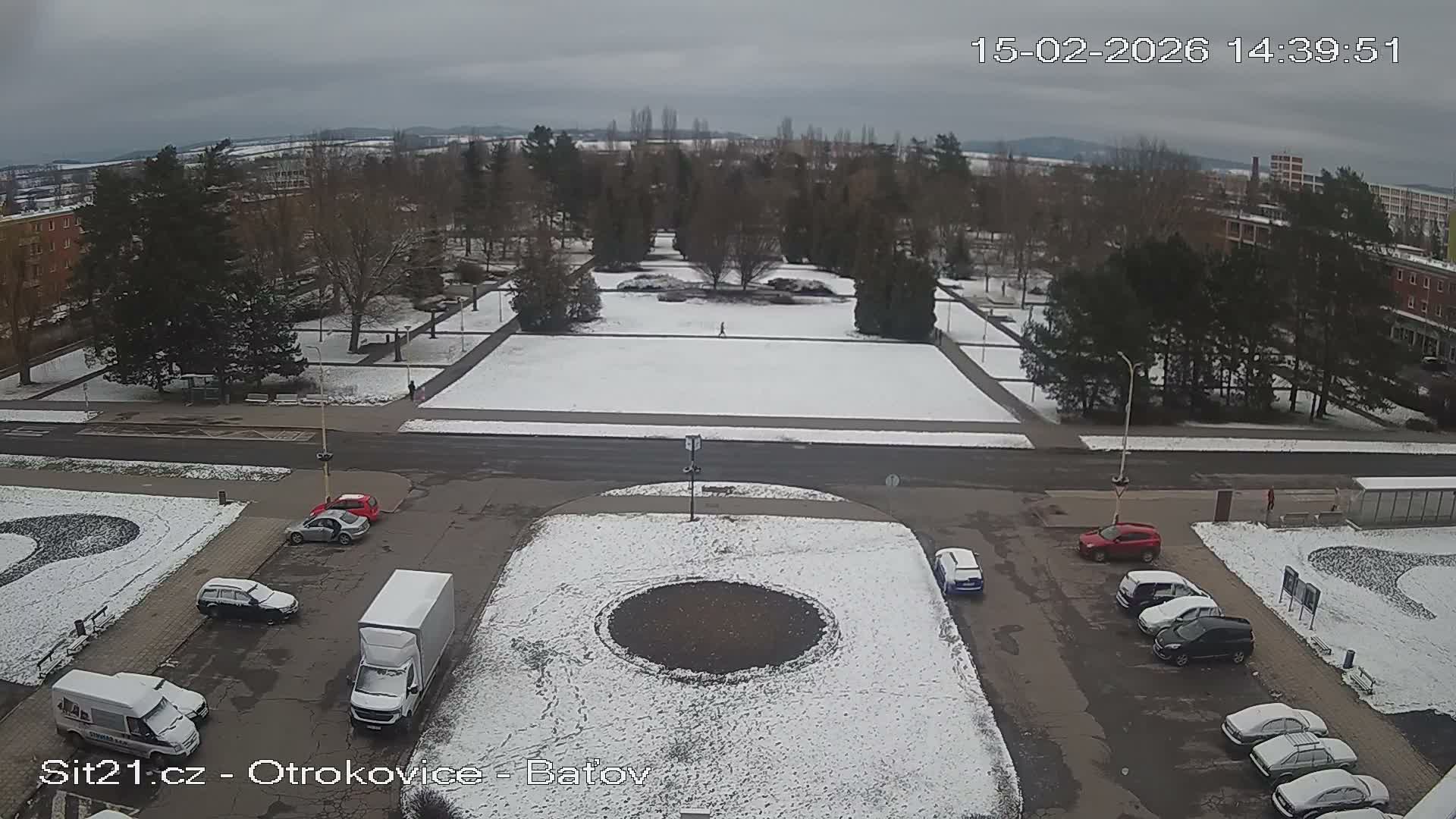 Otrokovice Batov Community Center Park & Flood Memorial Live Cam -  Otrokovice, Zlin, Czechia