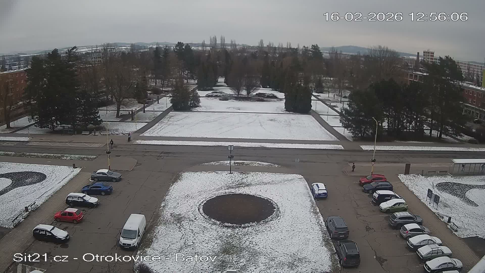 Otrokovice Batov Community Center Park & Flood Memorial Live Cam -  Otrokovice, Zlin, Czechia