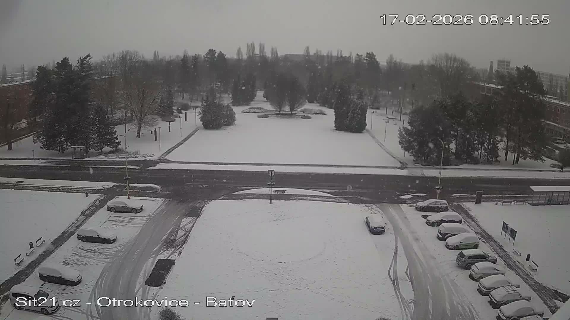 Otrokovice Batov Community Center Park & Flood Memorial Live Cam -  Otrokovice, Zlin, Czechia