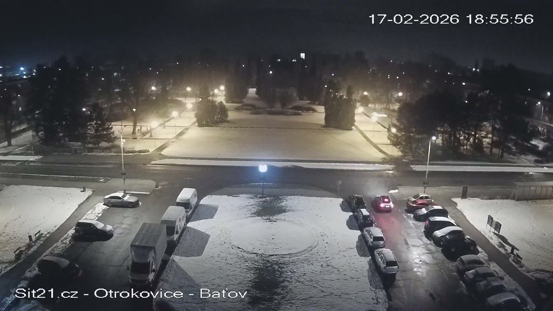 Otrokovice Batov Community Center Park & Flood Memorial Live Cam -  Otrokovice, Zlin, Czechia