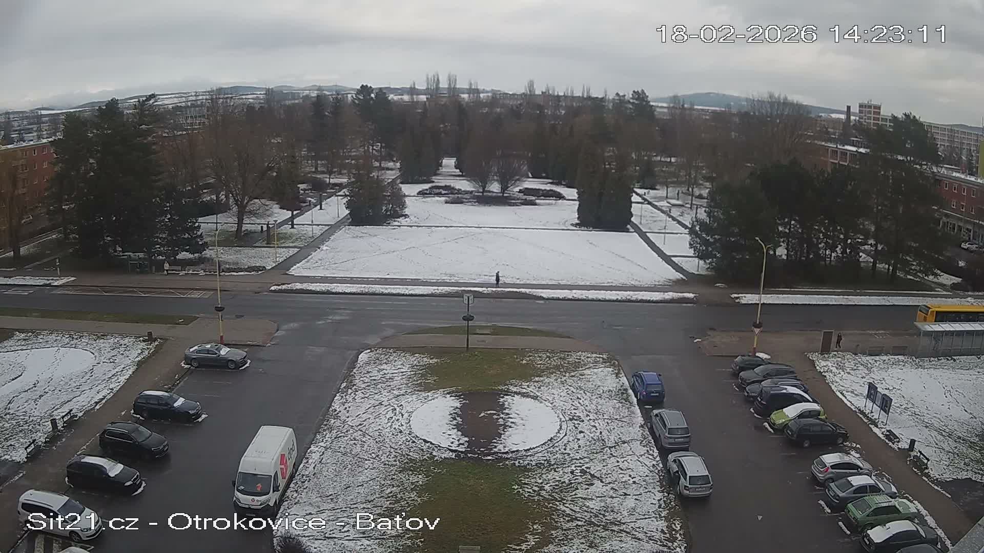 Otrokovice Batov Community Center Park & Flood Memorial Live Cam -  Otrokovice, Zlin, Czechia
