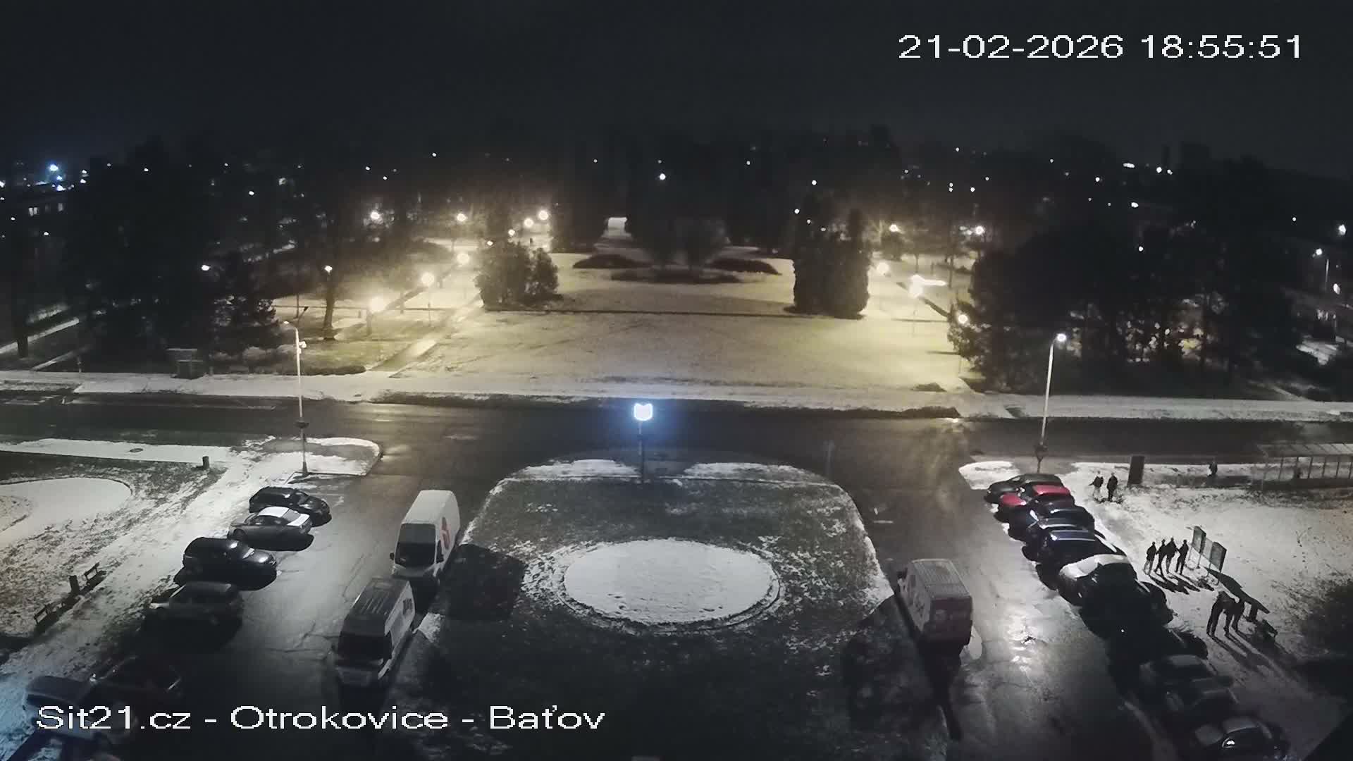 Otrokovice Batov Community Center Park & Flood Memorial Live Cam -  Otrokovice, Zlin, Czechia