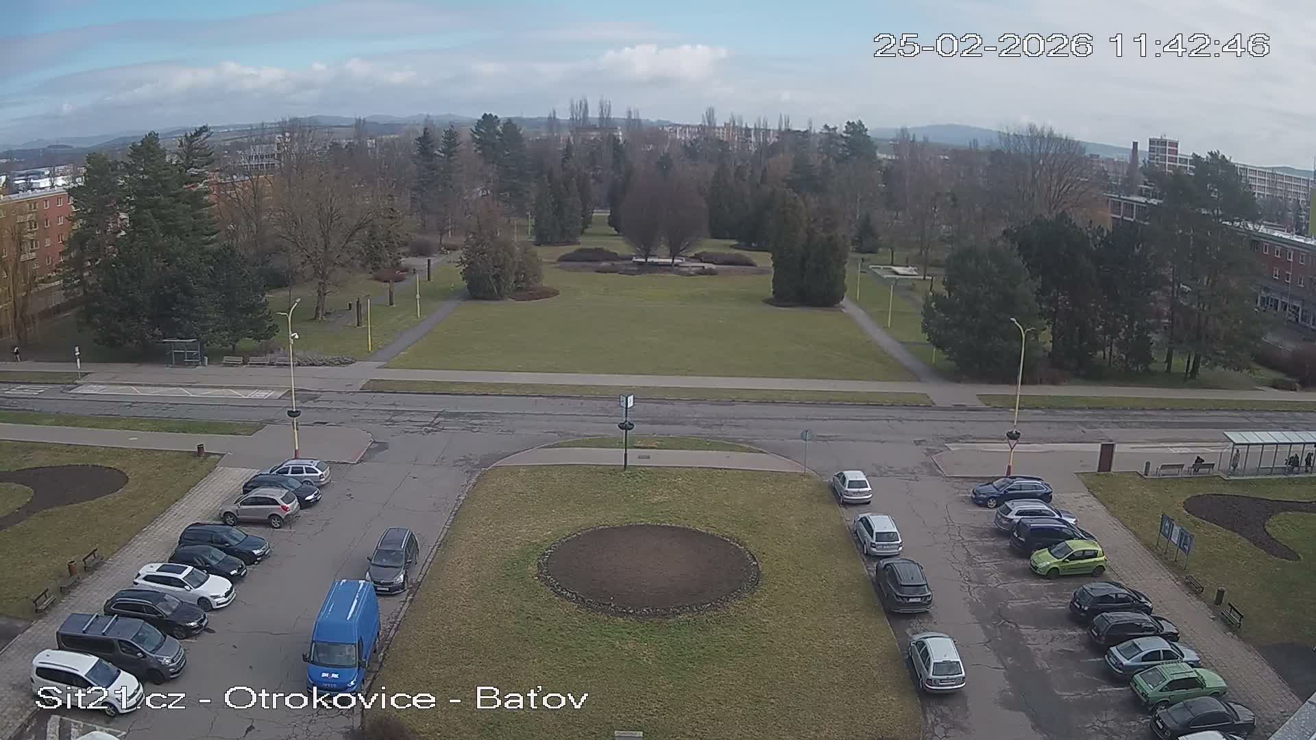 Otrokovice Batov Community Center Park & Flood Memorial Live Cam -  Otrokovice, Zlin, Czechia