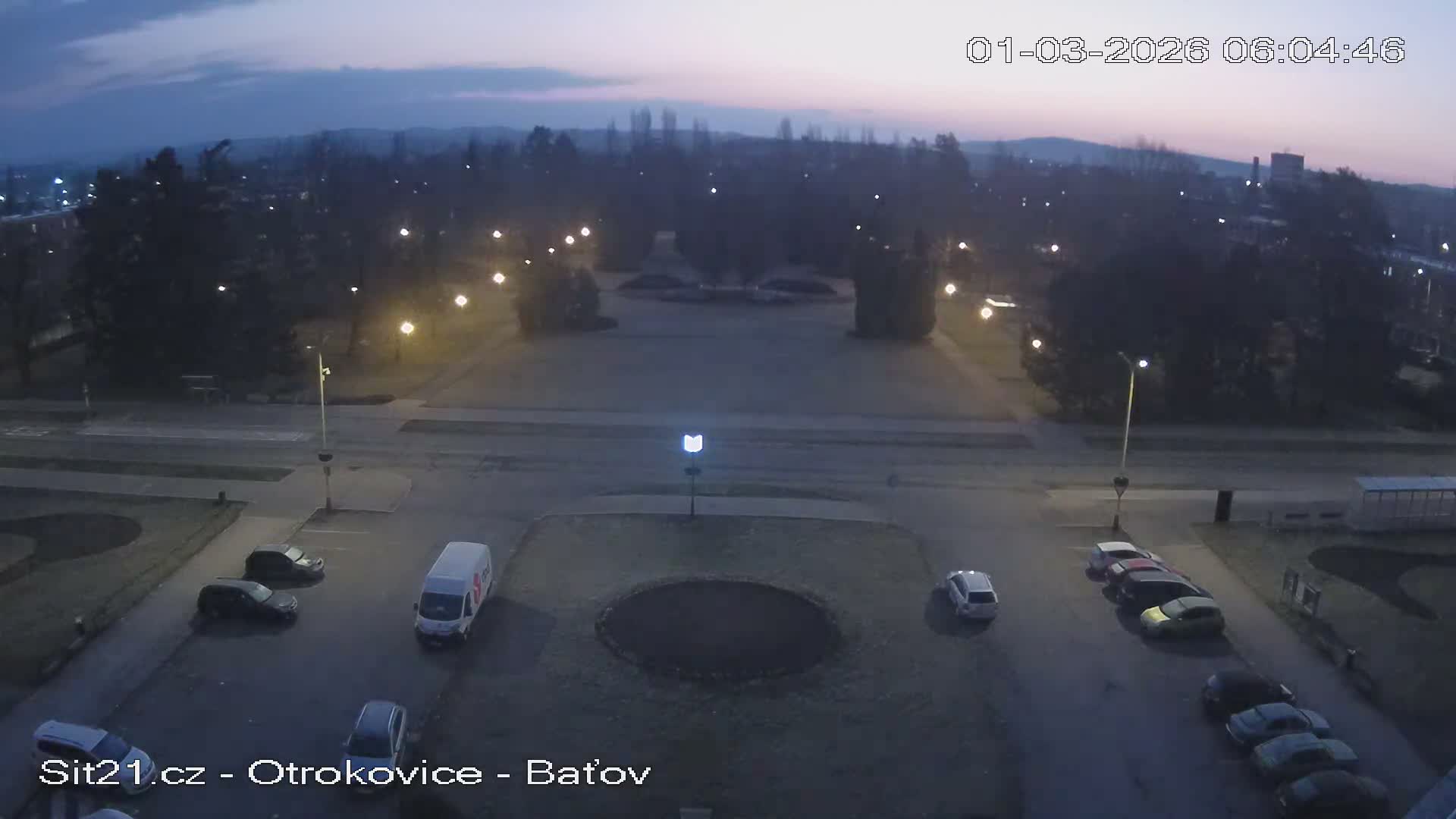 Otrokovice Batov Community Center Park & Flood Memorial Live Cam -  Otrokovice, Zlin, Czechia