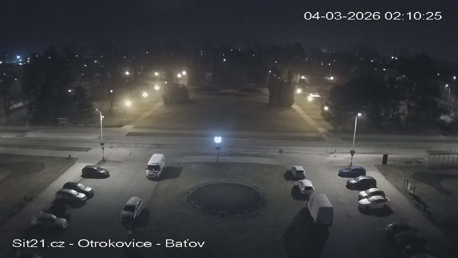 Otrokovice Batov Community Center Park & Flood Memorial Live Cam -  Otrokovice, Zlin, Czechia