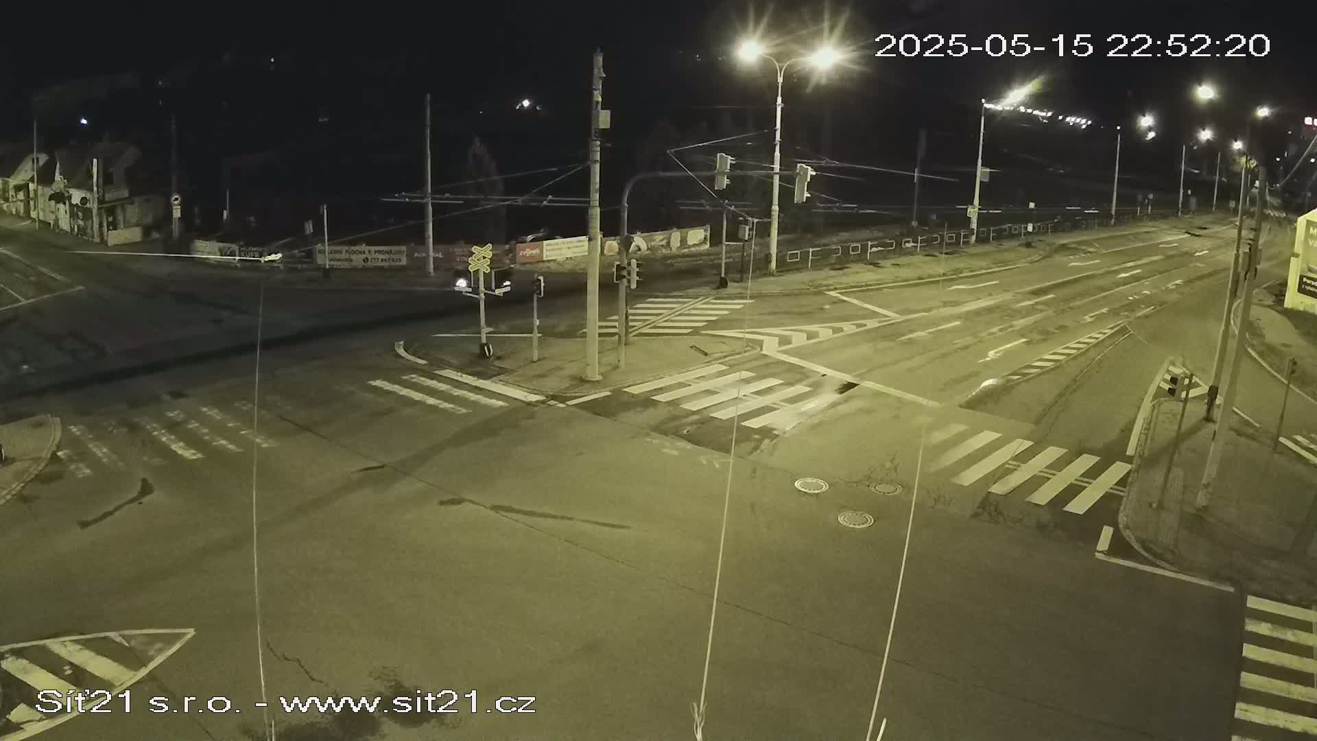 Otrokovice-Kvitkovice-Zlin - Railway Highway 55 & 49 Junction Live Cam - Otrokovice, Zlin, Czechia