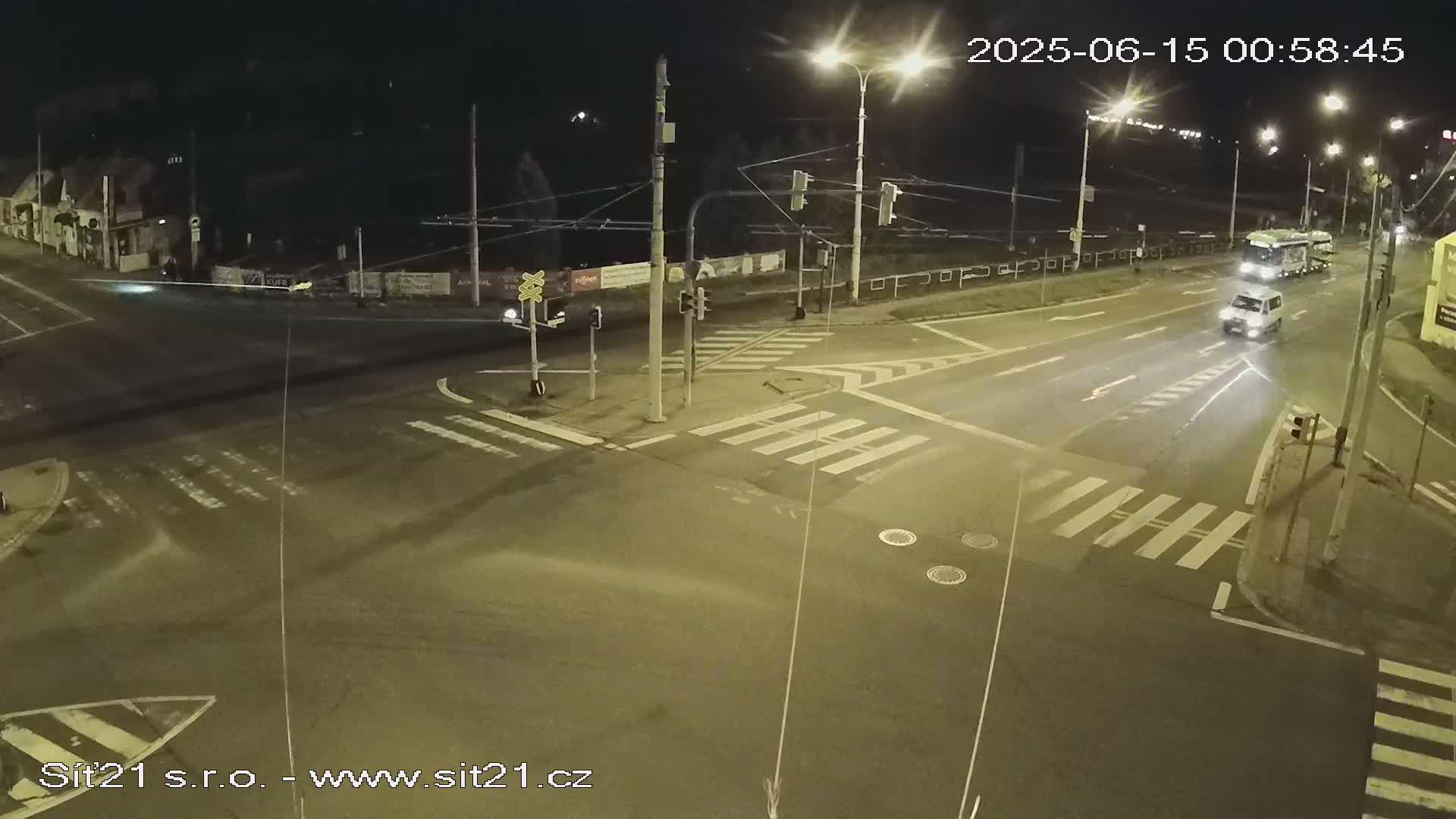 Otrokovice-Kvitkovice-Zlin - Railway Highway 55 & 49 Junction Live Cam - Otrokovice, Zlin, Czechia
