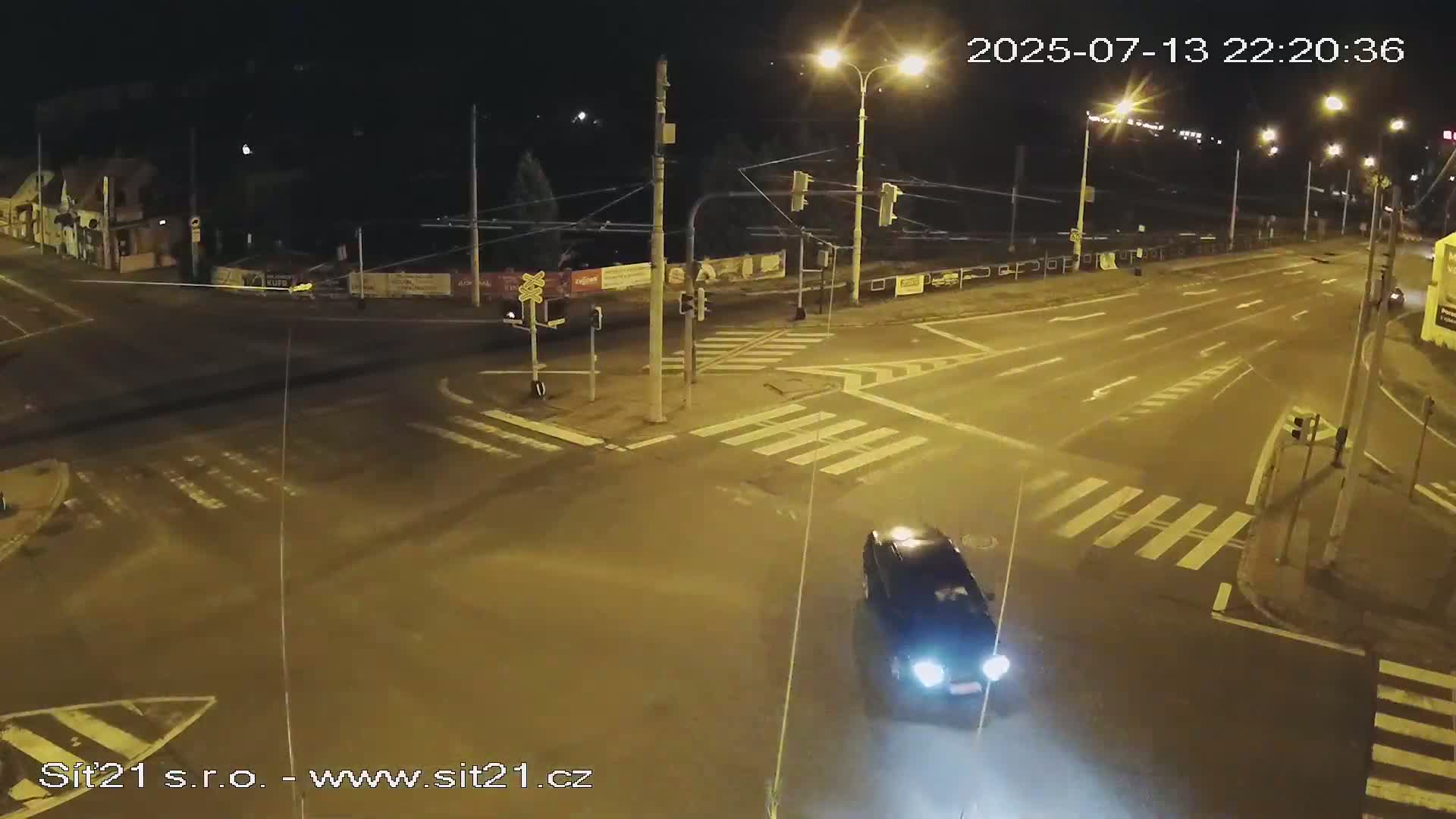 Otrokovice-Kvitkovice-Zlin - Railway Highway 55 & 49 Junction Live Cam - Otrokovice, Zlin, Czechia