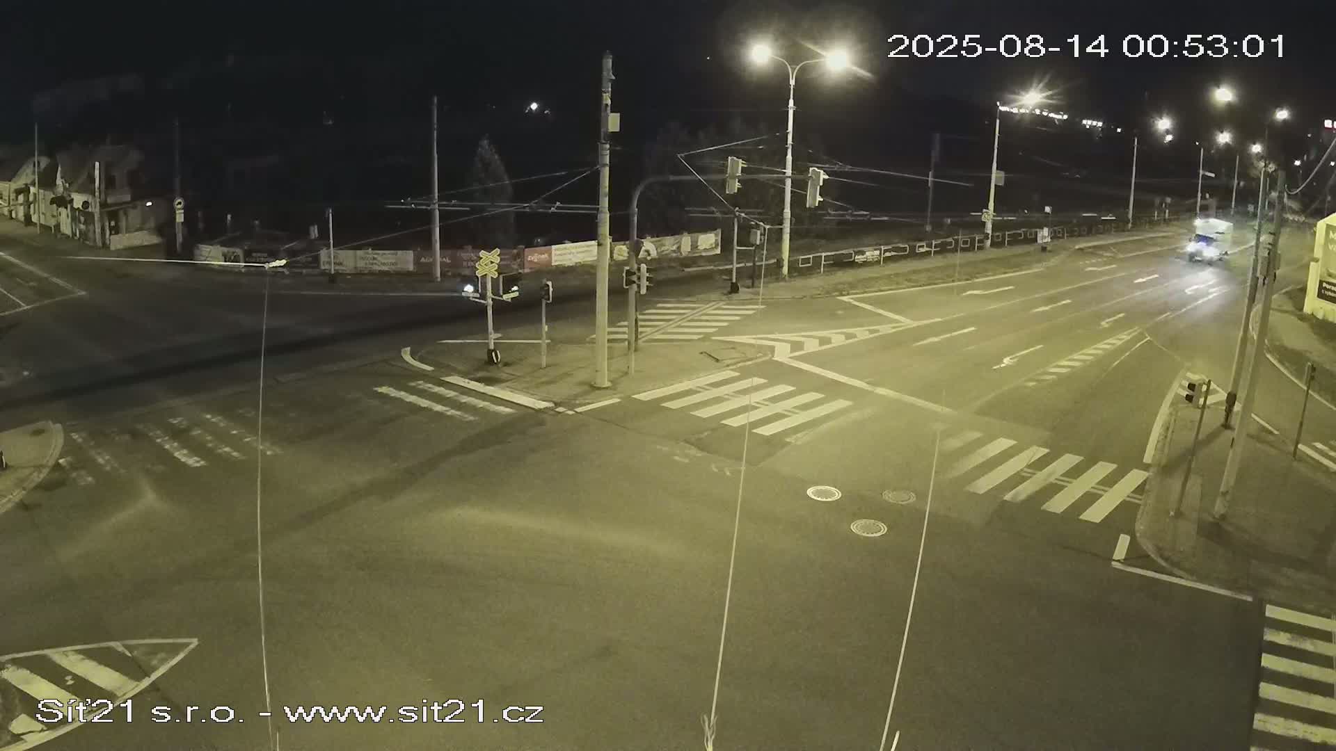 Otrokovice-Kvitkovice-Zlin - Railway Highway 55 & 49 Junction Live Cam - Otrokovice, Zlin, Czechia