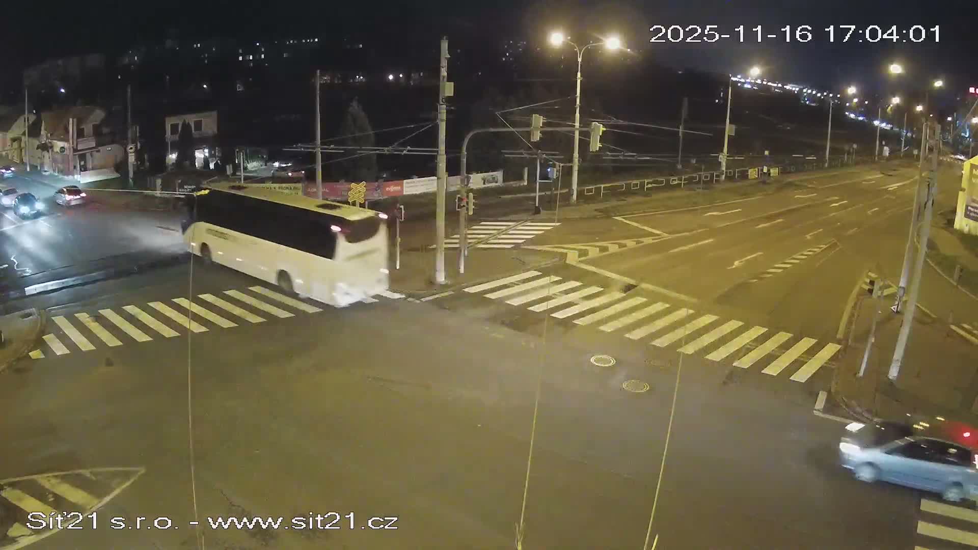 Otrokovice-Kvitkovice-Zlin - Railway Highway 55 & 49 Junction Live Cam - Otrokovice, Zlin, Czechia