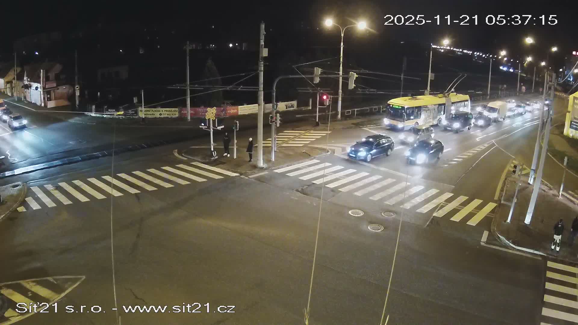 Otrokovice-Kvitkovice-Zlin - Railway Highway 55 & 49 Junction Live Cam - Otrokovice, Zlin, Czechia