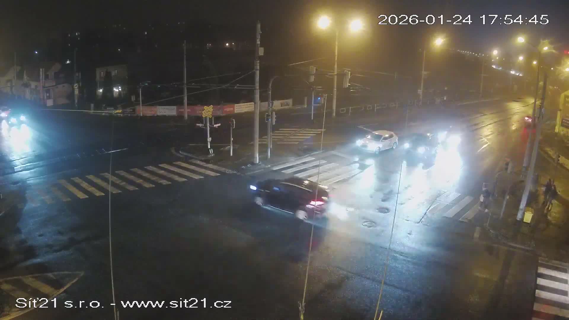 Otrokovice-Kvitkovice-Zlin - Railway Highway 55 & 49 Junction Live Cam - Otrokovice, Zlin, Czechia