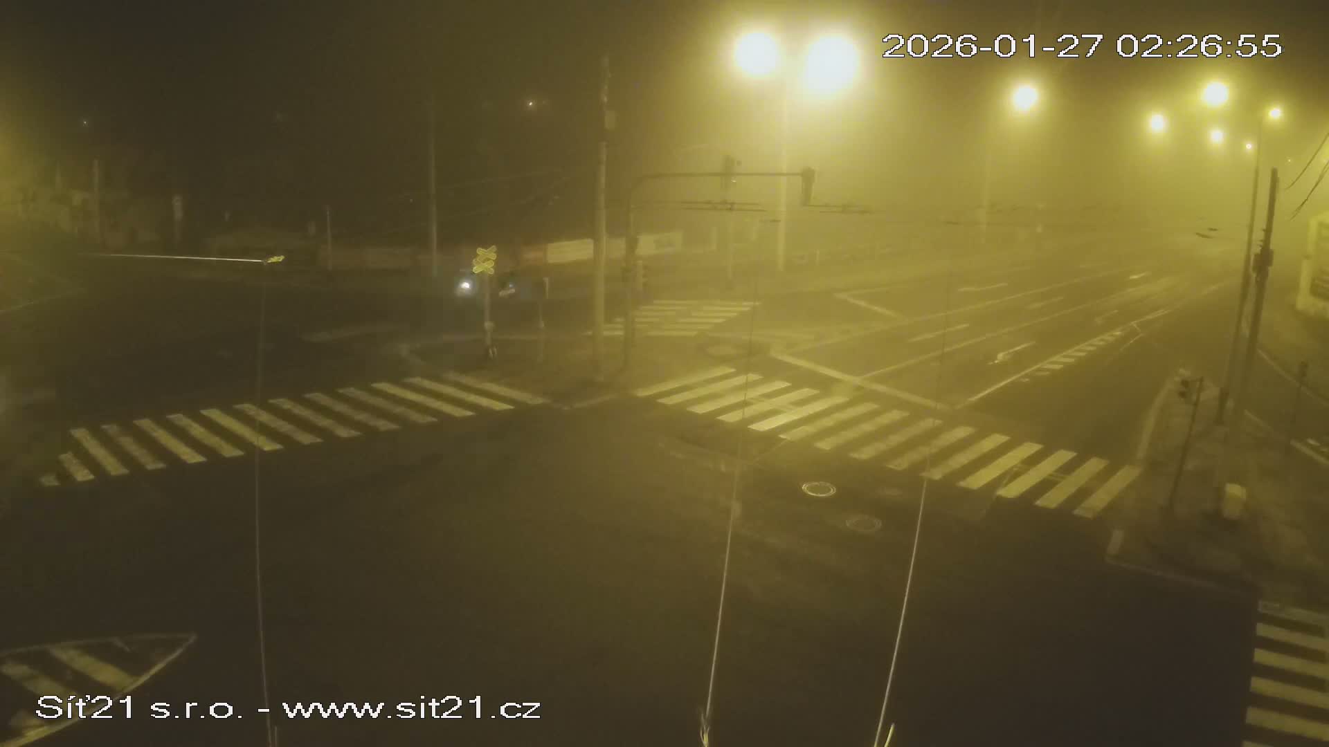 Otrokovice-Kvitkovice-Zlin - Railway Highway 55 & 49 Junction Live Cam - Otrokovice, Zlin, Czechia