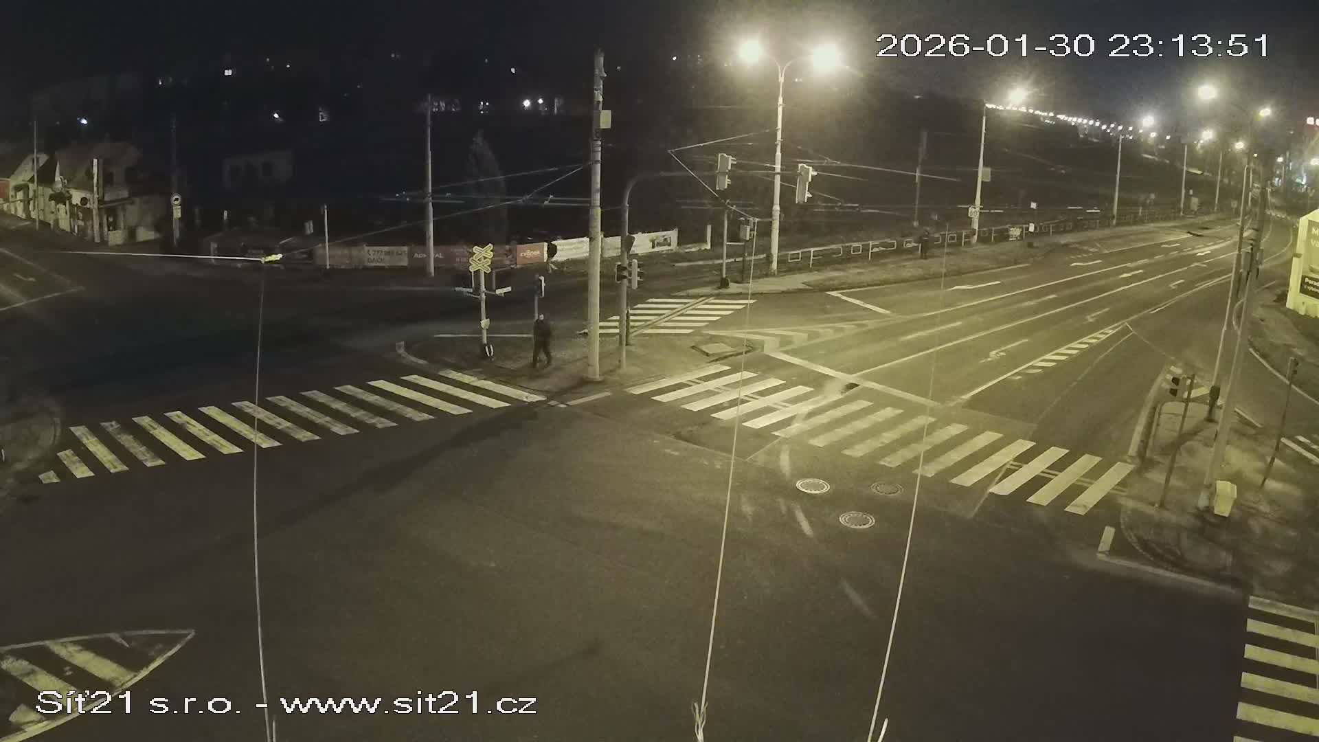 Otrokovice-Kvitkovice-Zlin - Railway Highway 55 & 49 Junction Live Cam - Otrokovice, Zlin, Czechia