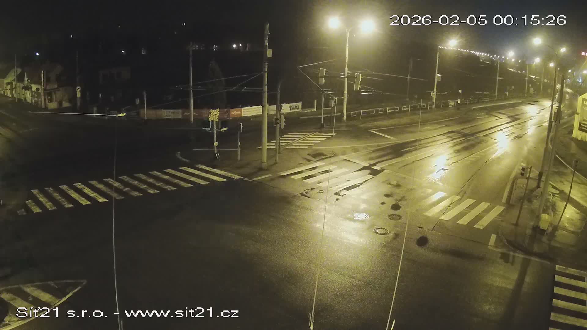 Otrokovice-Kvitkovice-Zlin - Railway Highway 55 & 49 Junction Live Cam - Otrokovice, Zlin, Czechia
