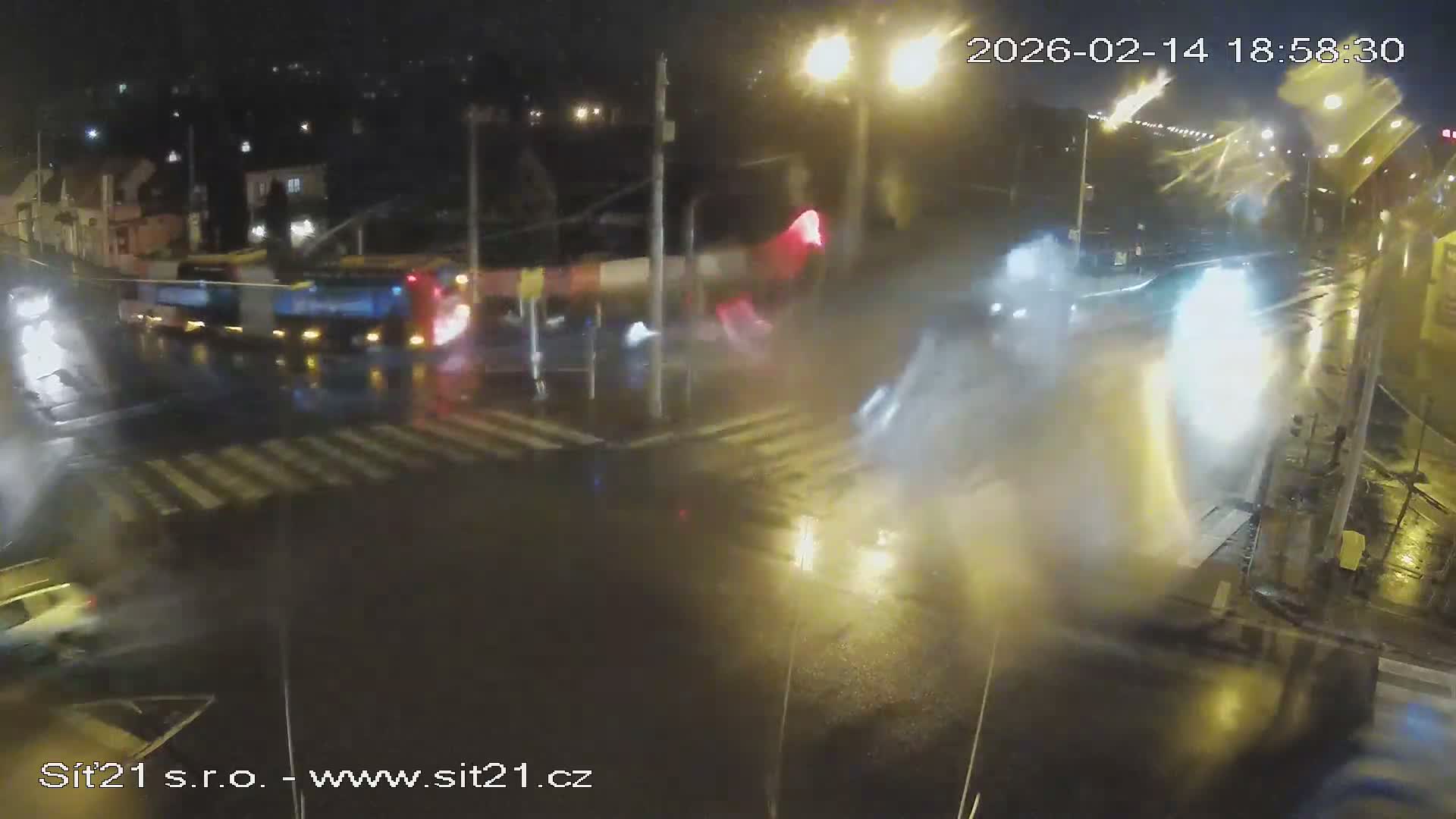 Otrokovice-Kvitkovice-Zlin - Railway Highway 55 & 49 Junction Live Cam - Otrokovice, Zlin, Czechia