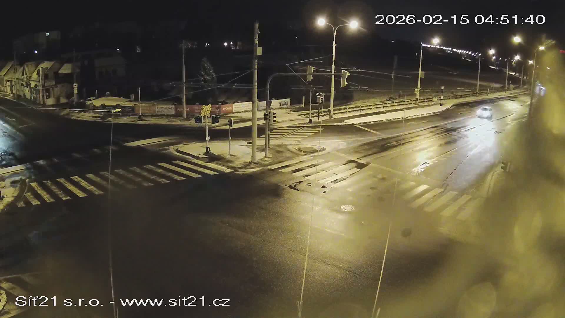 Otrokovice-Kvitkovice-Zlin - Railway Highway 55 & 49 Junction Live Cam - Otrokovice, Zlin, Czechia