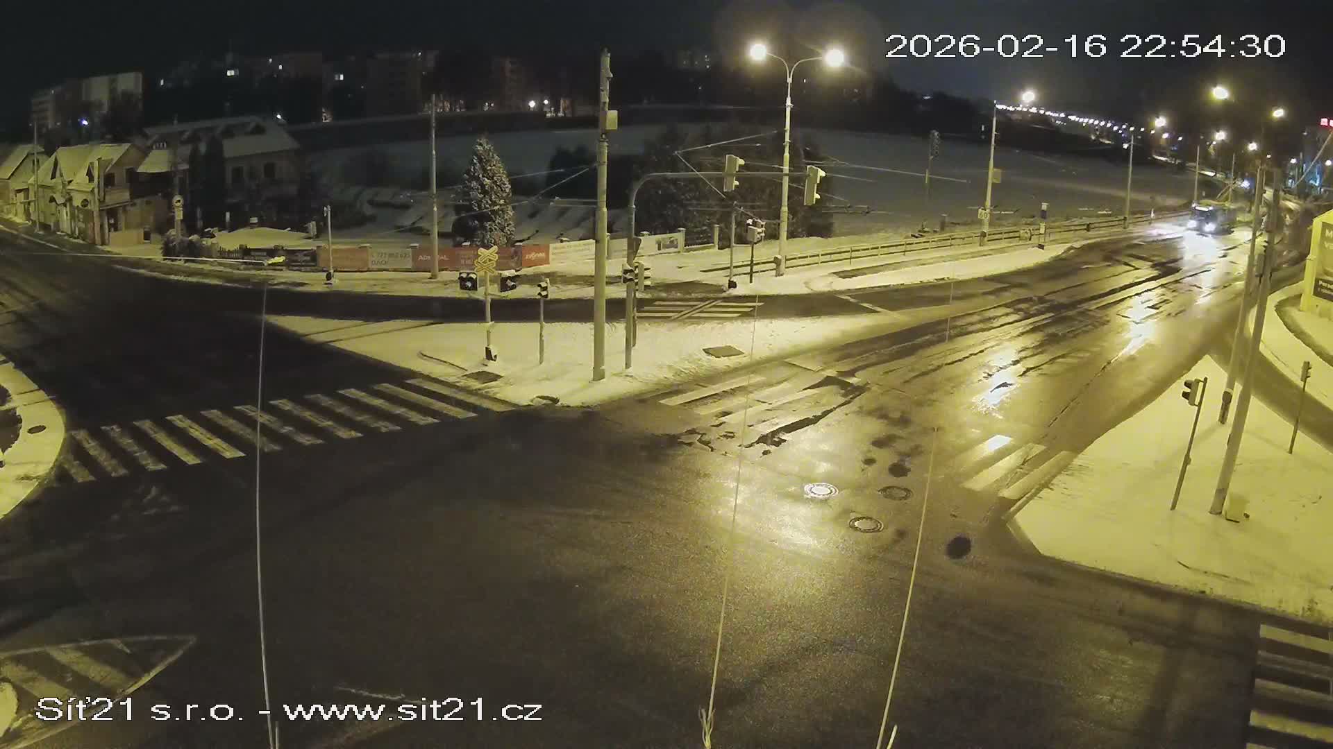 Otrokovice-Kvitkovice-Zlin - Railway Highway 55 & 49 Junction Live Cam - Otrokovice, Zlin, Czechia