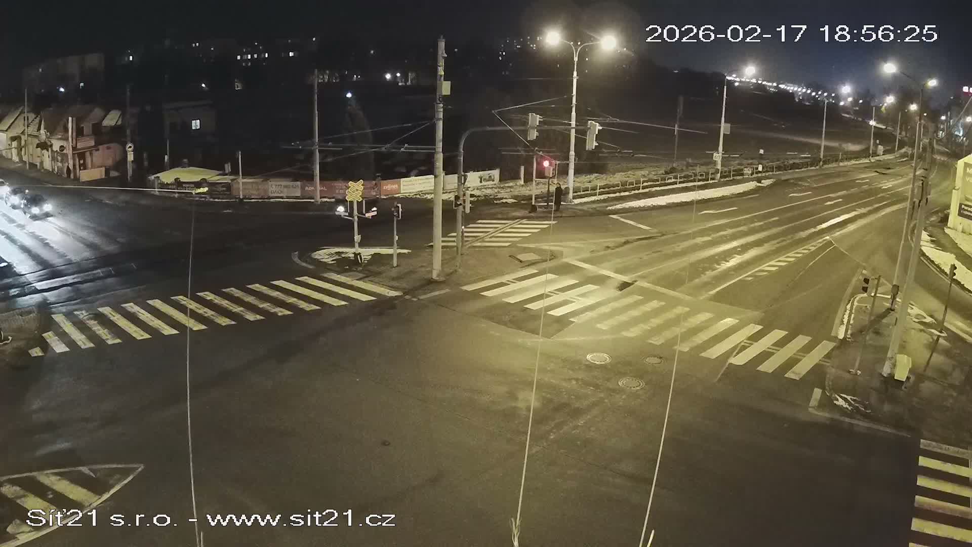 Otrokovice-Kvitkovice-Zlin - Railway Highway 55 & 49 Junction Live Cam - Otrokovice, Zlin, Czechia