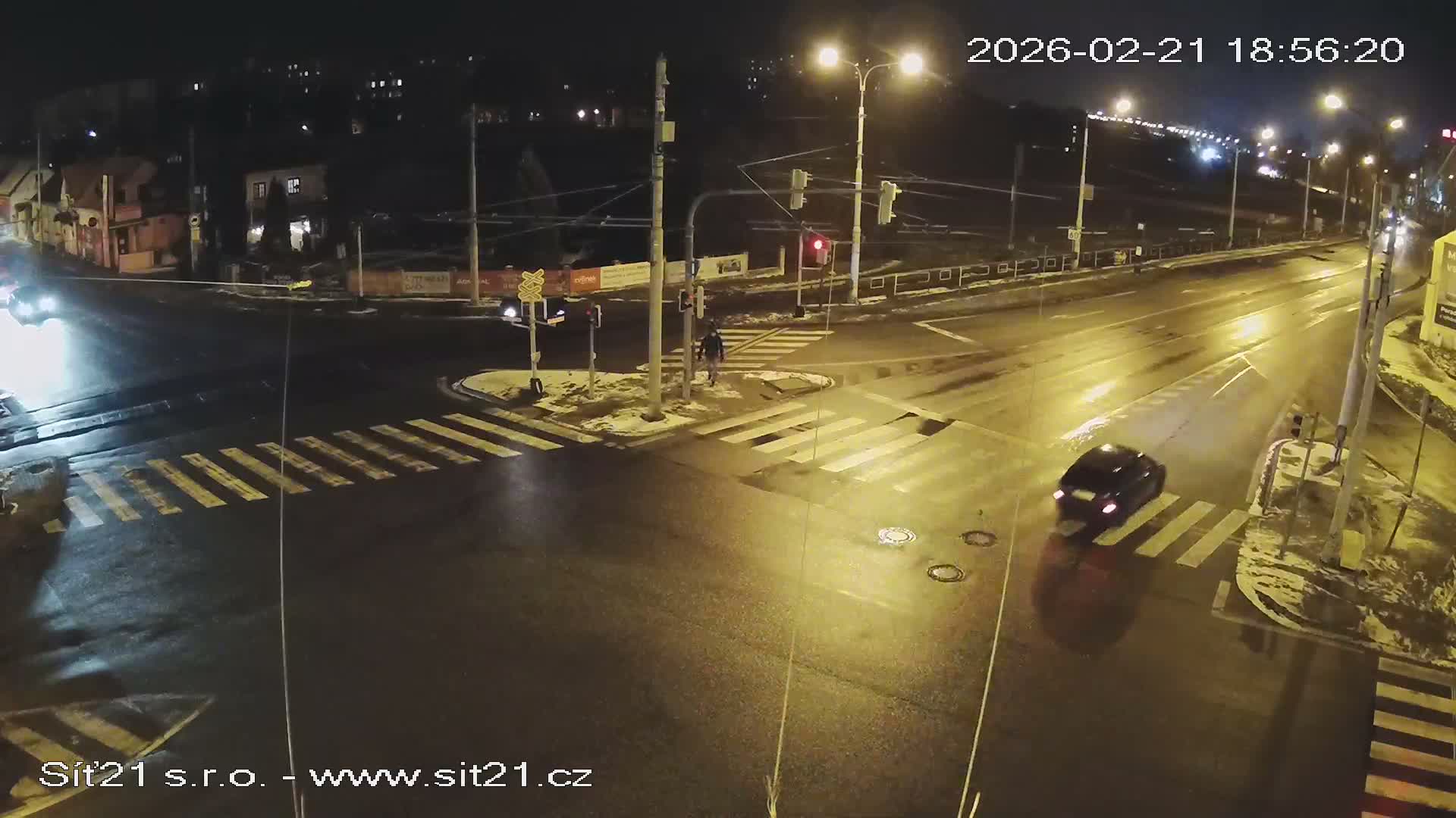 Otrokovice-Kvitkovice-Zlin - Railway Highway 55 & 49 Junction Live Cam - Otrokovice, Zlin, Czechia