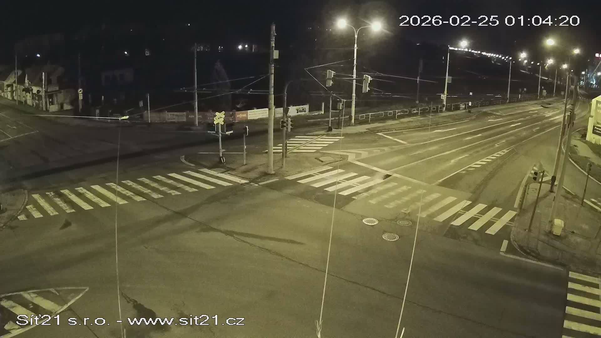 Otrokovice-Kvitkovice-Zlin - Railway Highway 55 & 49 Junction Live Cam - Otrokovice, Zlin, Czechia