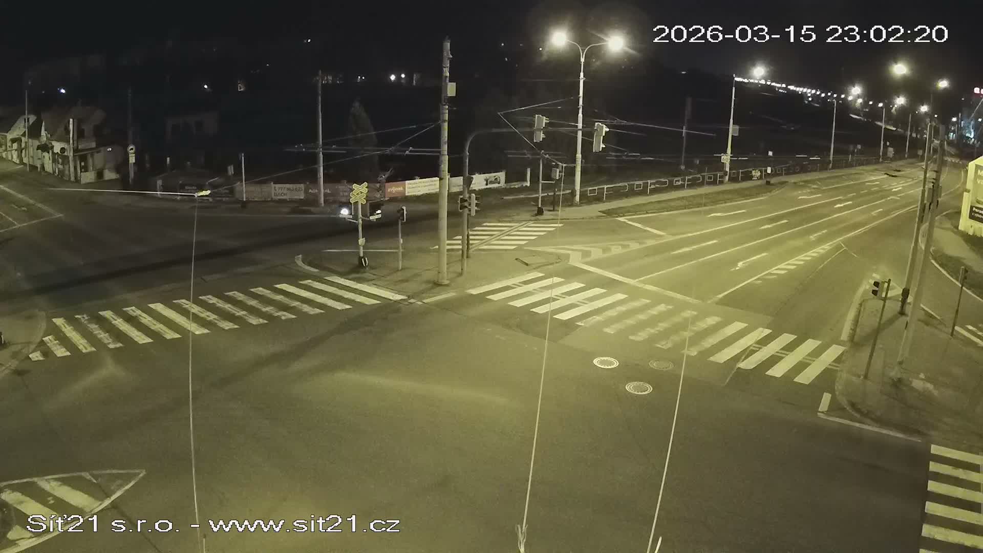 Otrokovice-Kvitkovice-Zlin - Railway Highway 55 & 49 Junction Live Cam - Otrokovice, Zlin, Czechia
