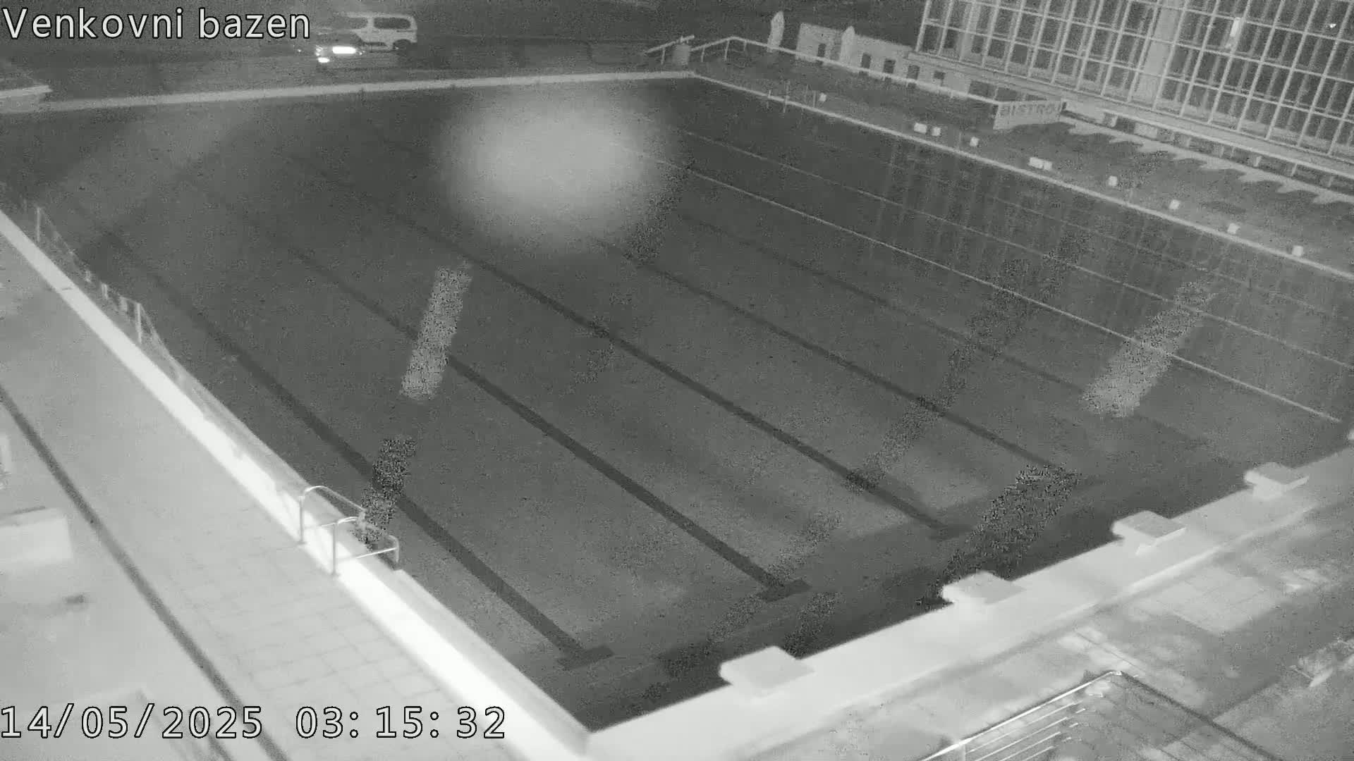 Zlín, Koupaliště Public Swimming Pool Live Cam - Zlin 1, Zlin, Czechia