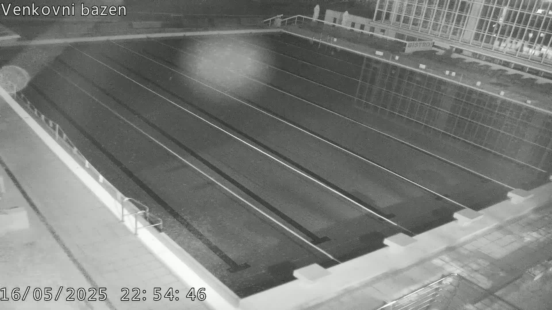 Zlín, Koupaliště Public Swimming Pool Live Cam - Zlin 1, Zlin, Czechia