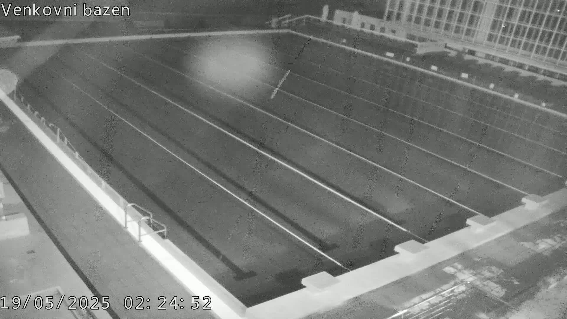 Zlín, Koupaliště Public Swimming Pool Live Cam - Zlin 1, Zlin, Czechia