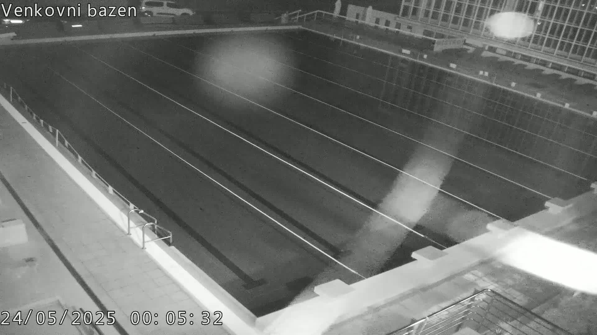 Zlín, Koupaliště Public Swimming Pool Live Cam - Zlin 1, Zlin, Czechia
