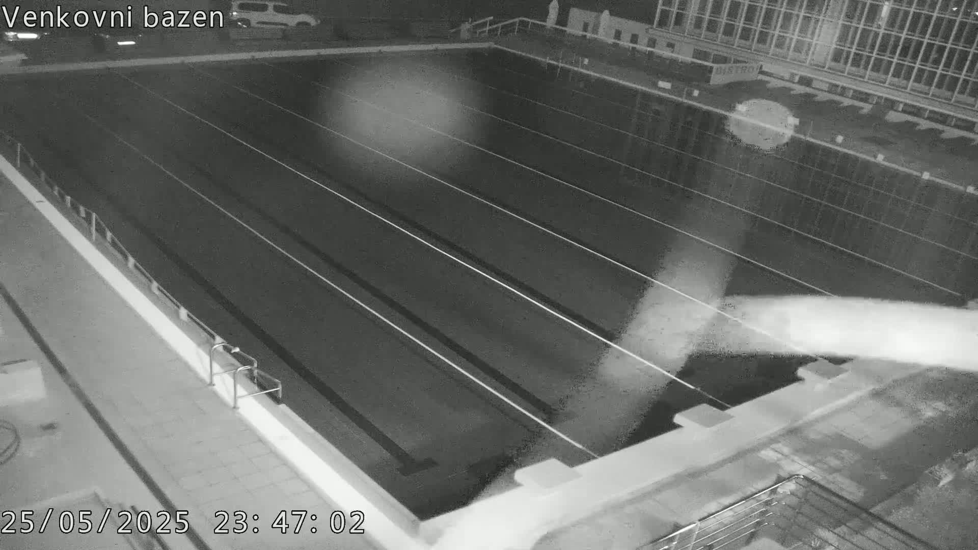 Zlín, Koupaliště Public Swimming Pool Live Cam - Zlin 1, Zlin, Czechia