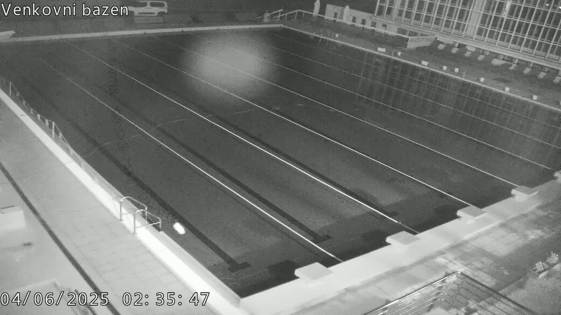Zlín, Koupaliště Public Swimming Pool Live Cam - Zlin 1, Zlin, Czechia