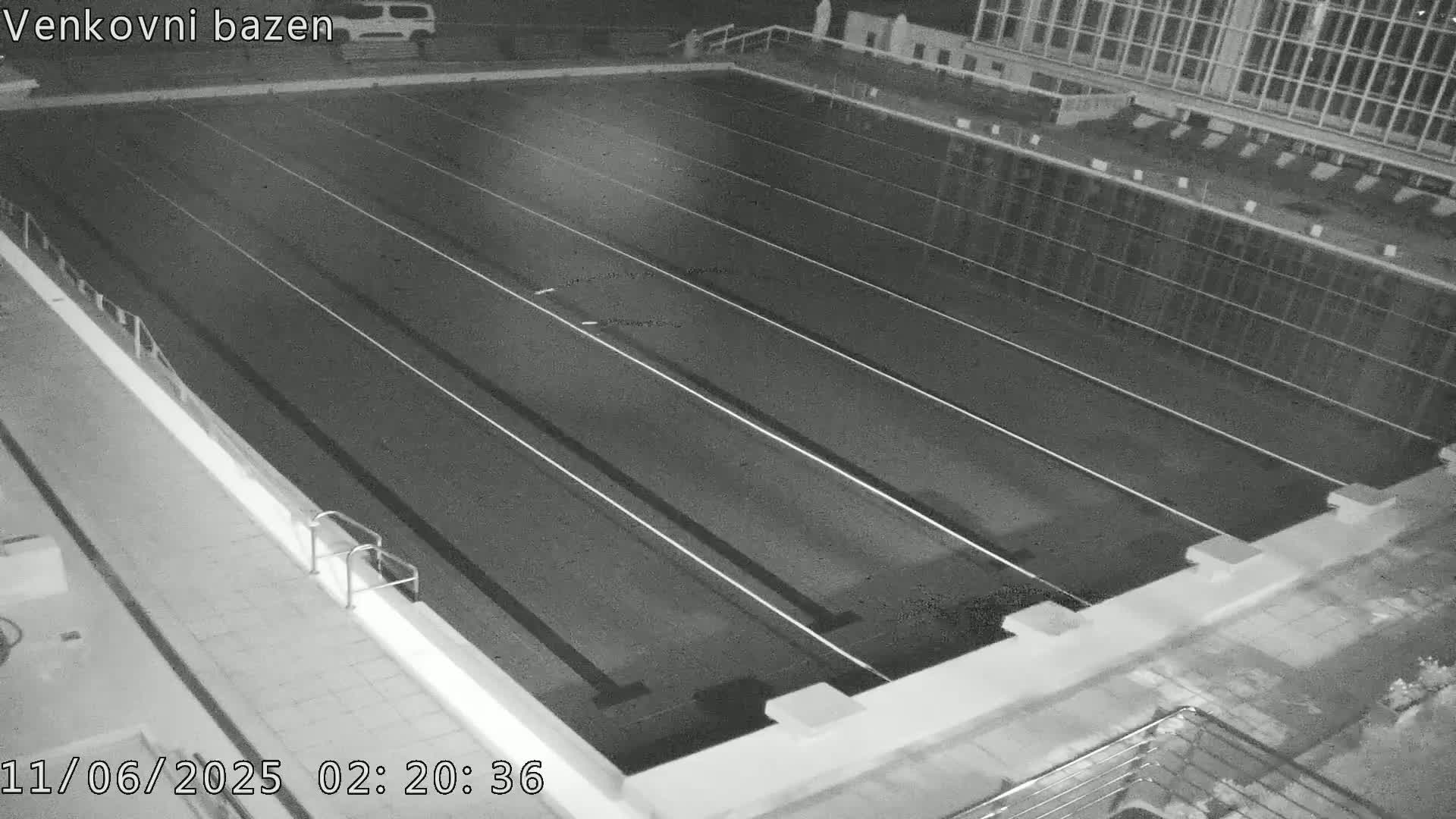 Zlín, Koupaliště Public Swimming Pool Live Cam - Zlin 1, Zlin, Czechia