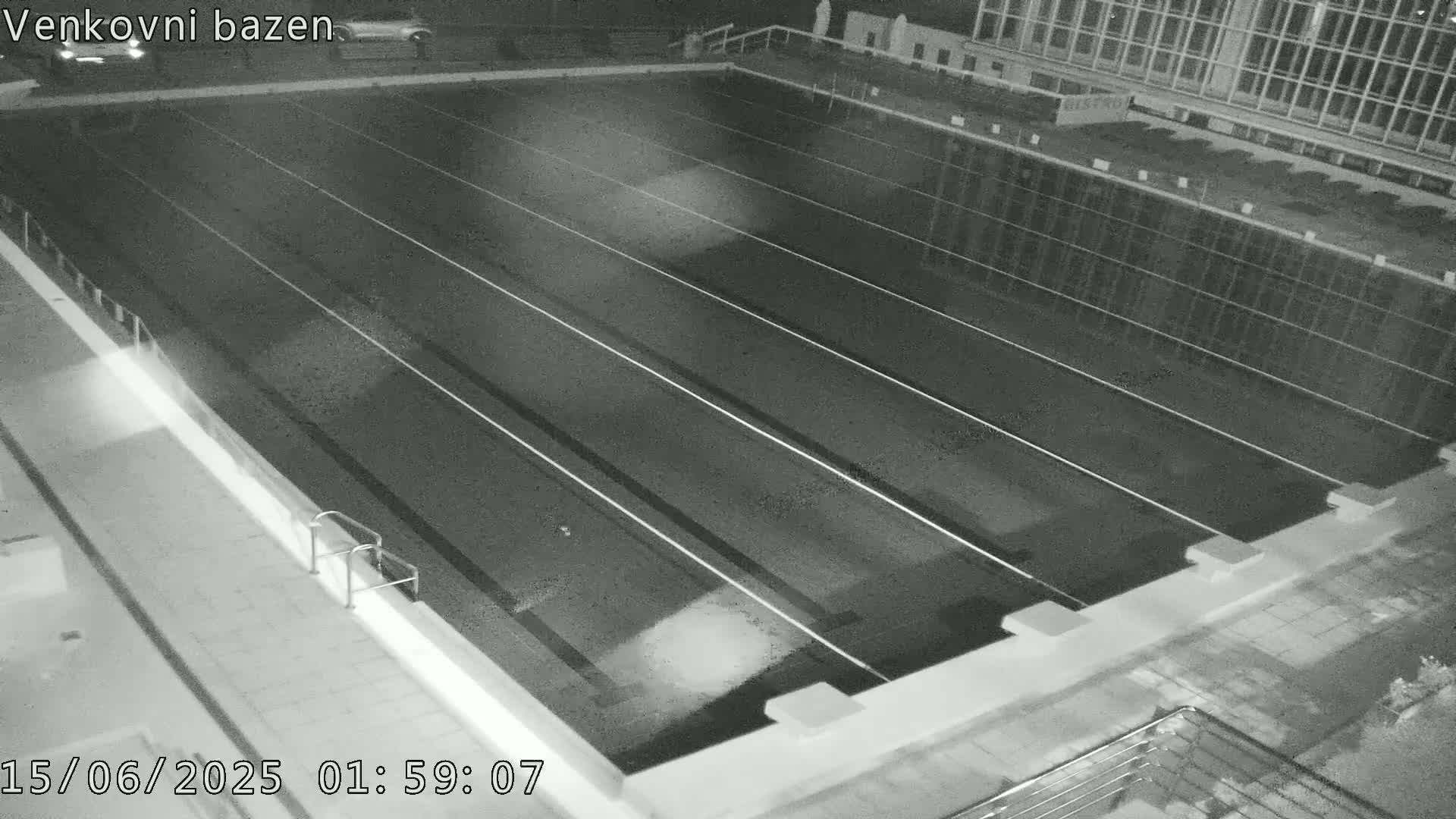 Zlín, Koupaliště Public Swimming Pool Live Cam - Zlin 1, Zlin, Czechia