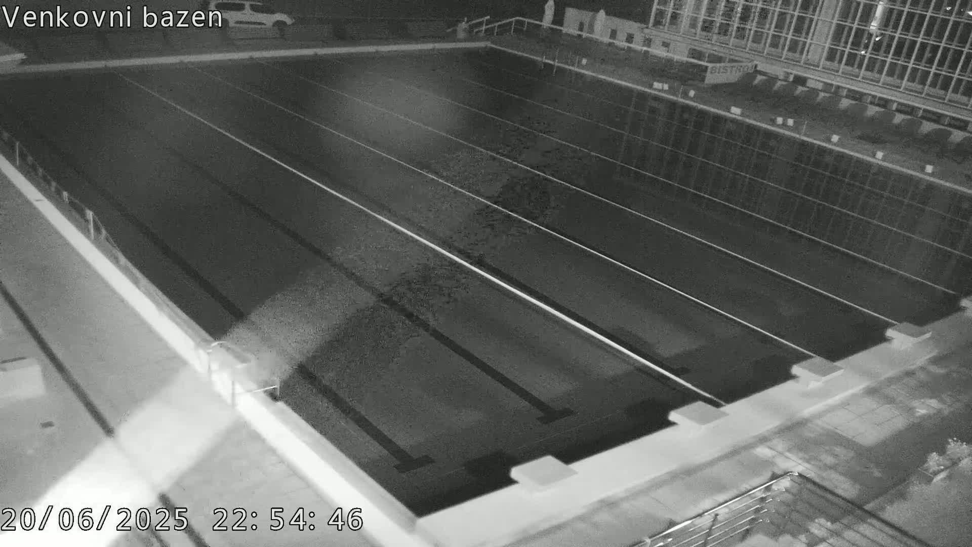 Zlín, Koupaliště Public Swimming Pool Live Cam - Zlin 1, Zlin, Czechia