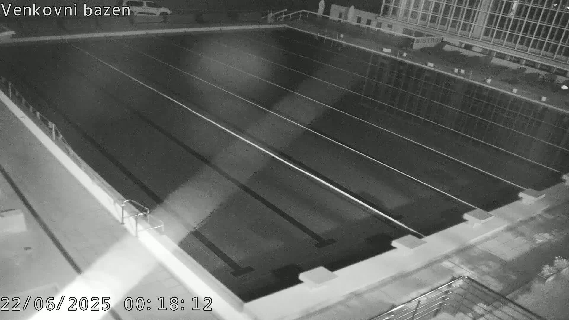 Zlín, Koupaliště Public Swimming Pool Live Cam - Zlin 1, Zlin, Czechia