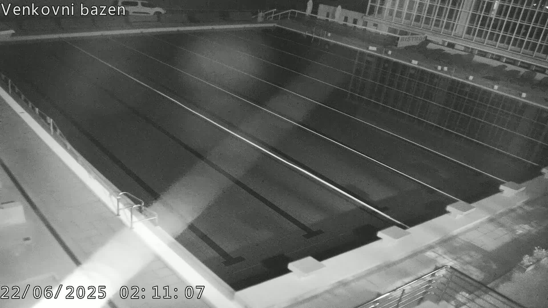 Zlín, Koupaliště Public Swimming Pool Live Cam - Zlin 1, Zlin, Czechia