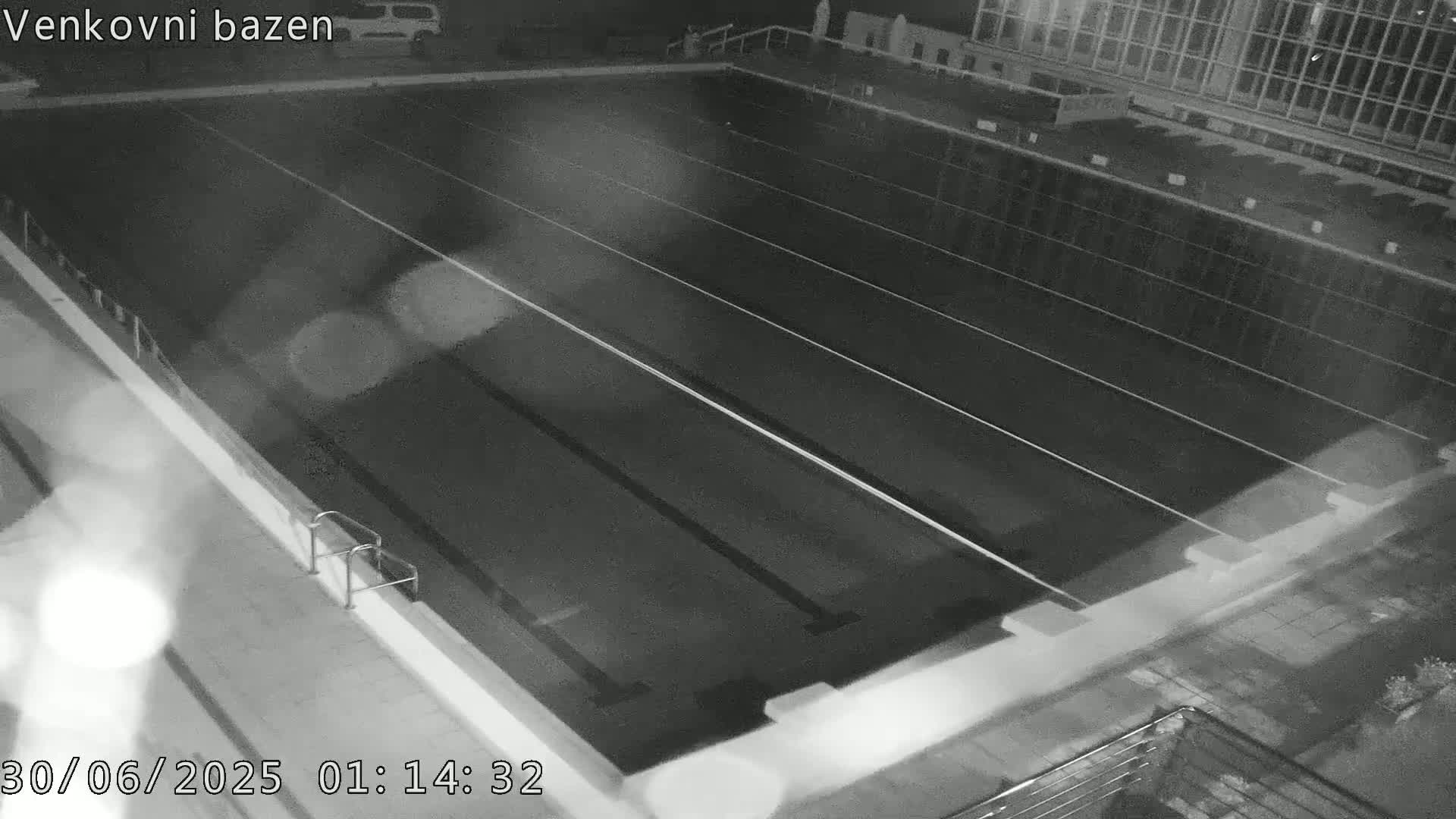 Zlín, Koupaliště Public Swimming Pool Live Cam - Zlin 1, Zlin, Czechia