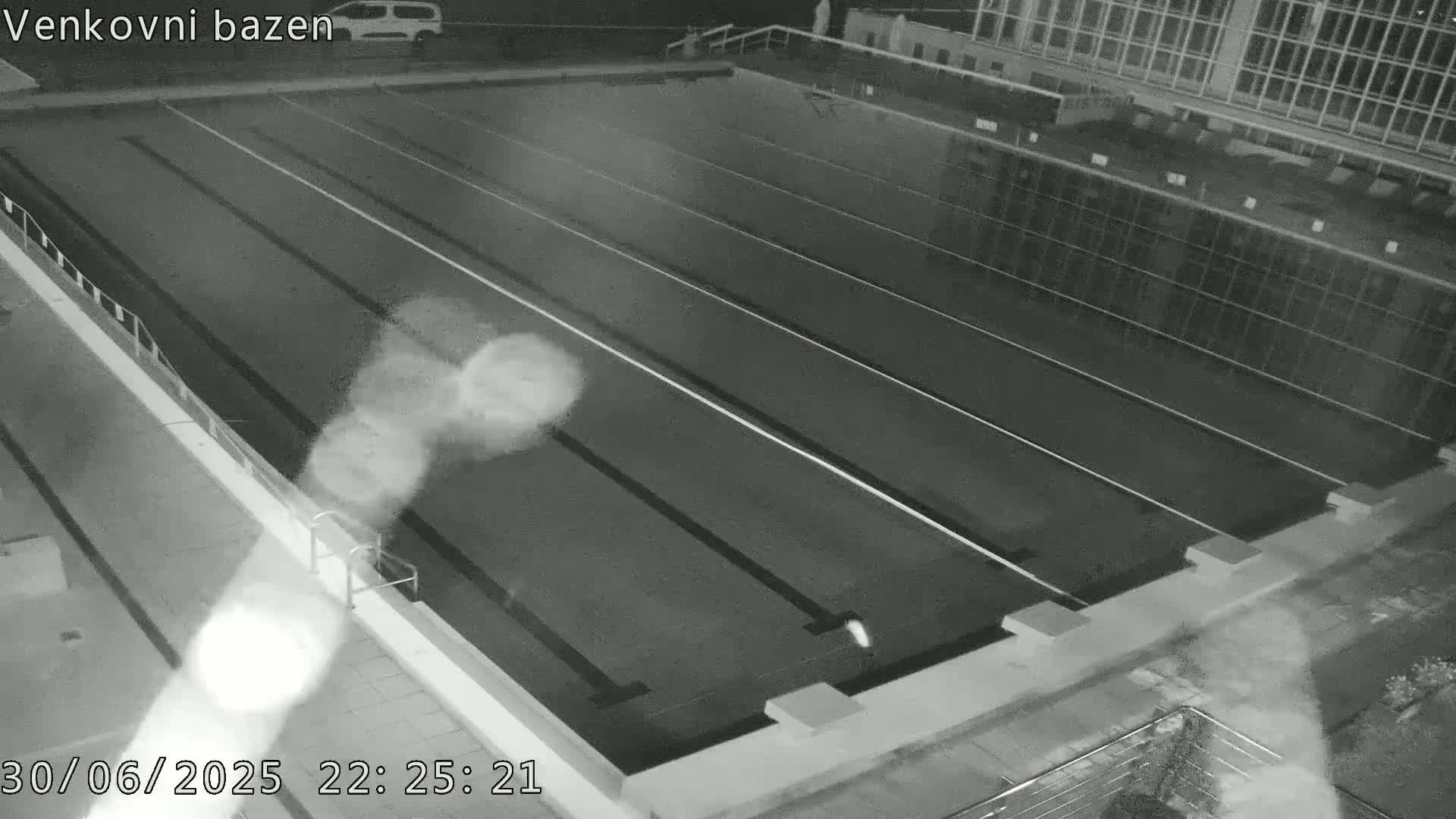 Zlín, Koupaliště Public Swimming Pool Live Cam - Zlin 1, Zlin, Czechia