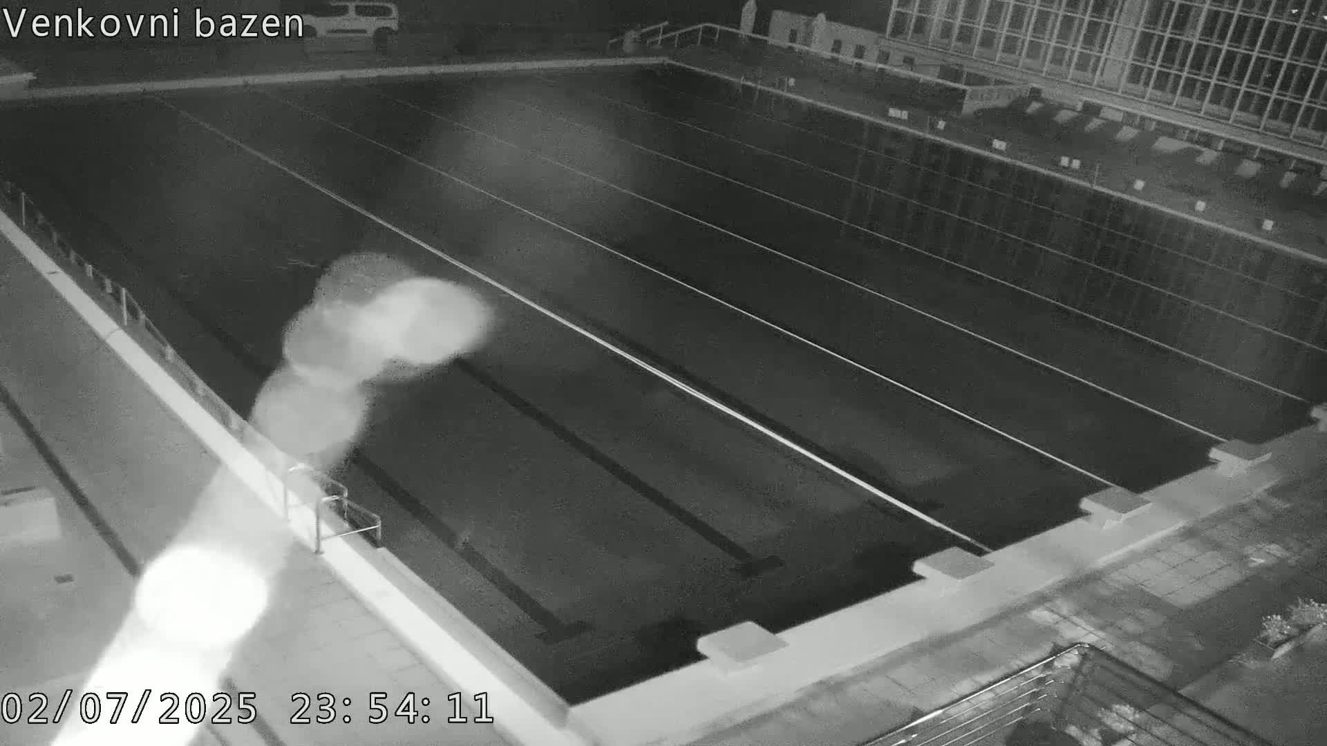 Zlín, Koupaliště Public Swimming Pool Live Cam - Zlin 1, Zlin, Czechia
