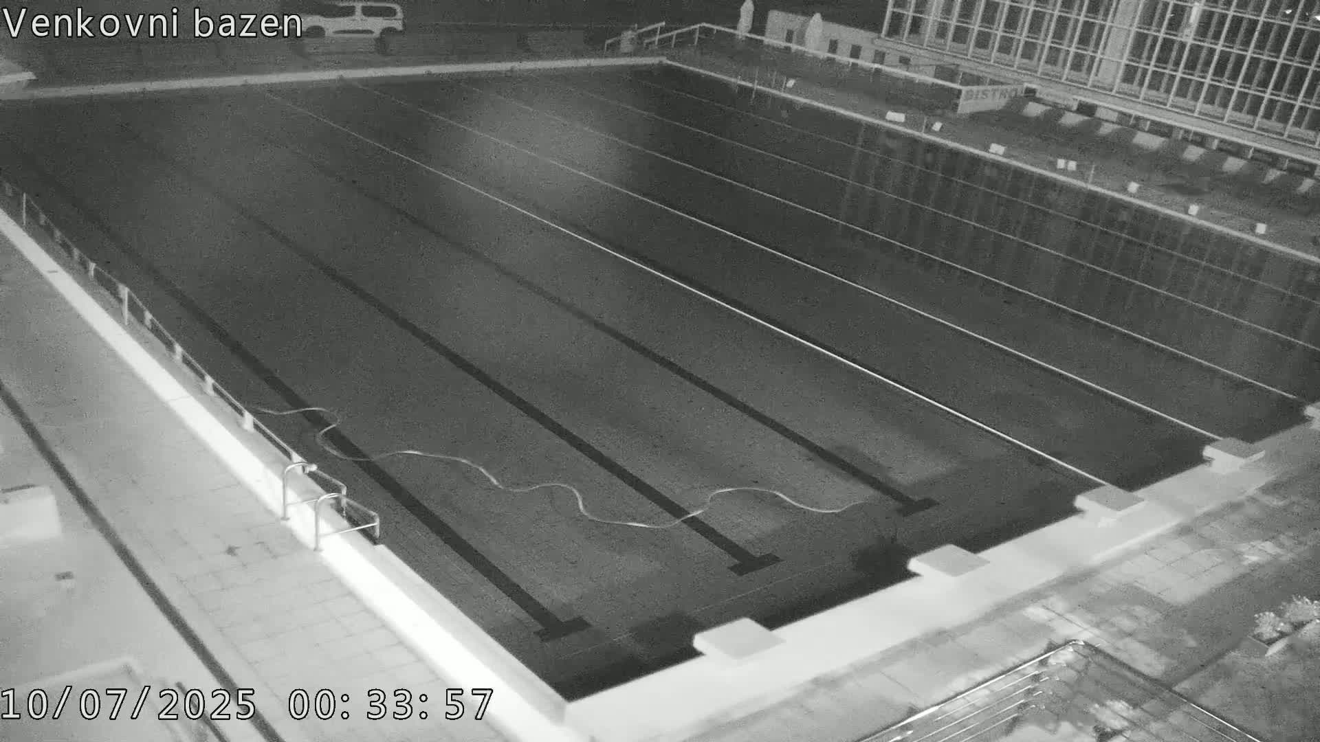 Zlín, Koupaliště Public Swimming Pool Live Cam - Zlin 1, Zlin, Czechia