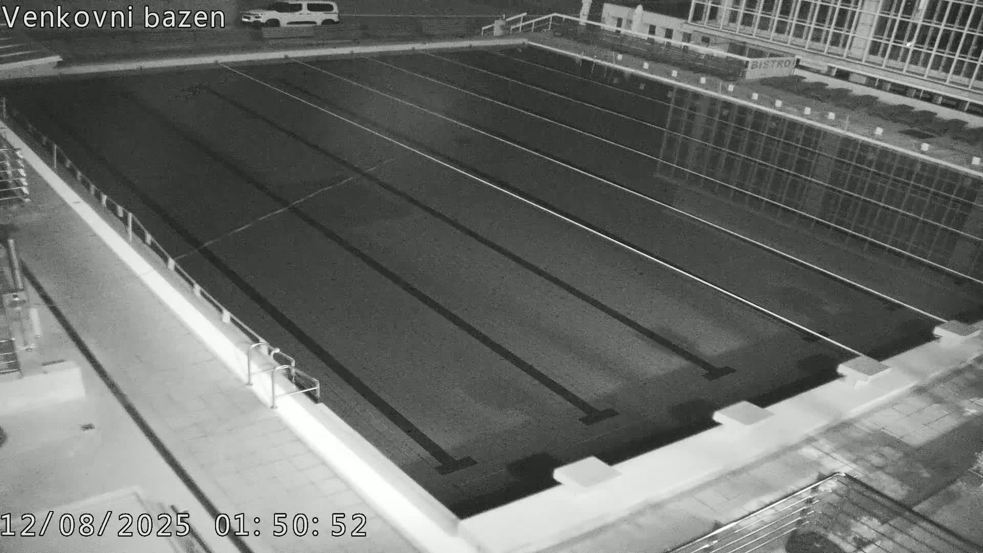 Zlín, Koupaliště Public Swimming Pool Live Cam - Zlin 1, Zlin, Czechia