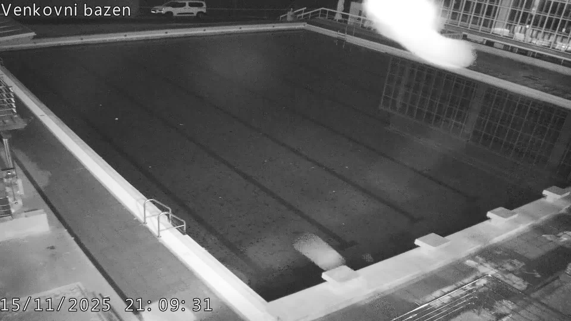 Zlín, Koupaliště Public Swimming Pool Live Cam - Zlin 1, Zlin, Czechia