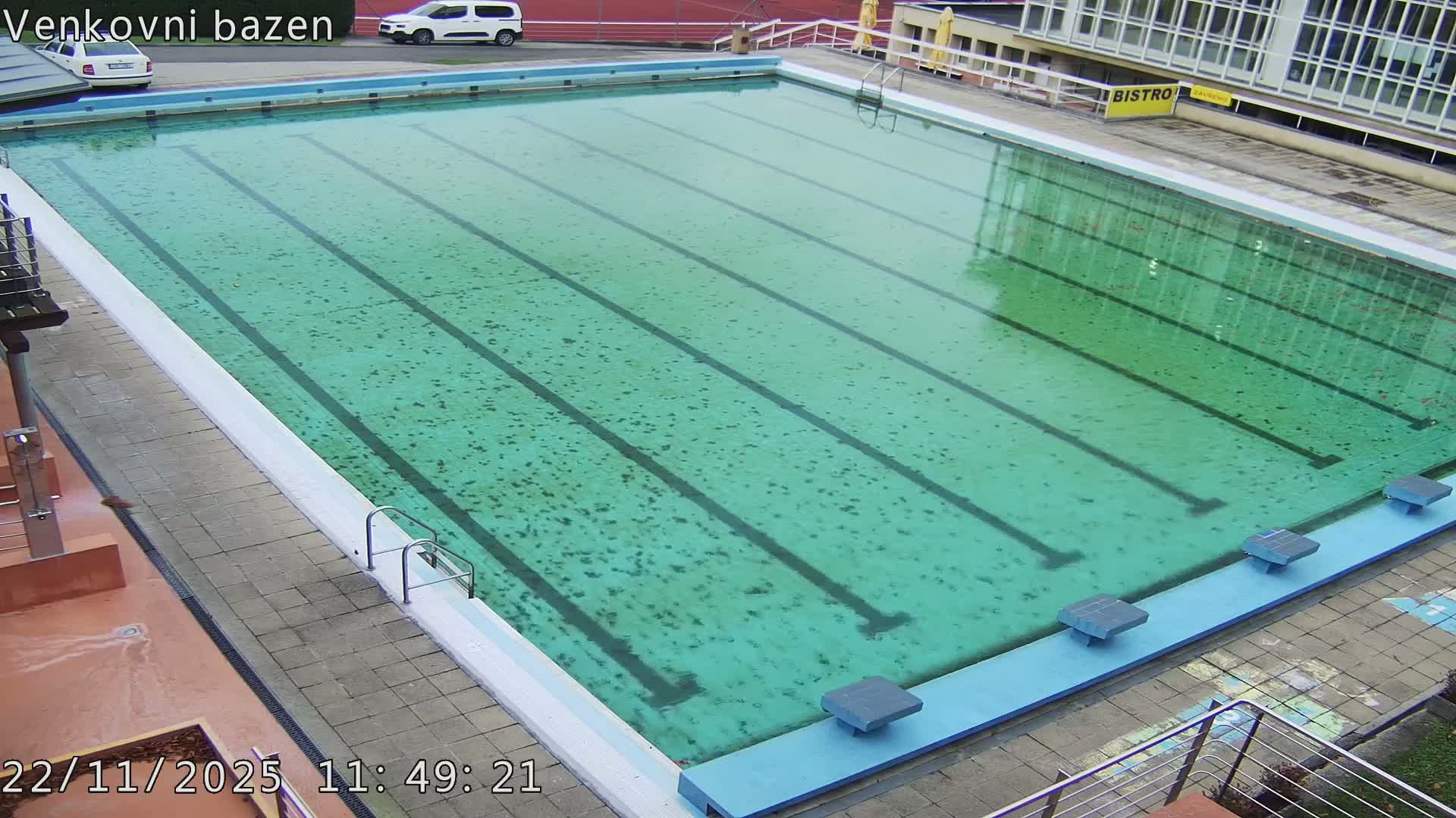 Zlín, Koupaliště Public Swimming Pool Live Cam - Zlin 1, Zlin, Czechia