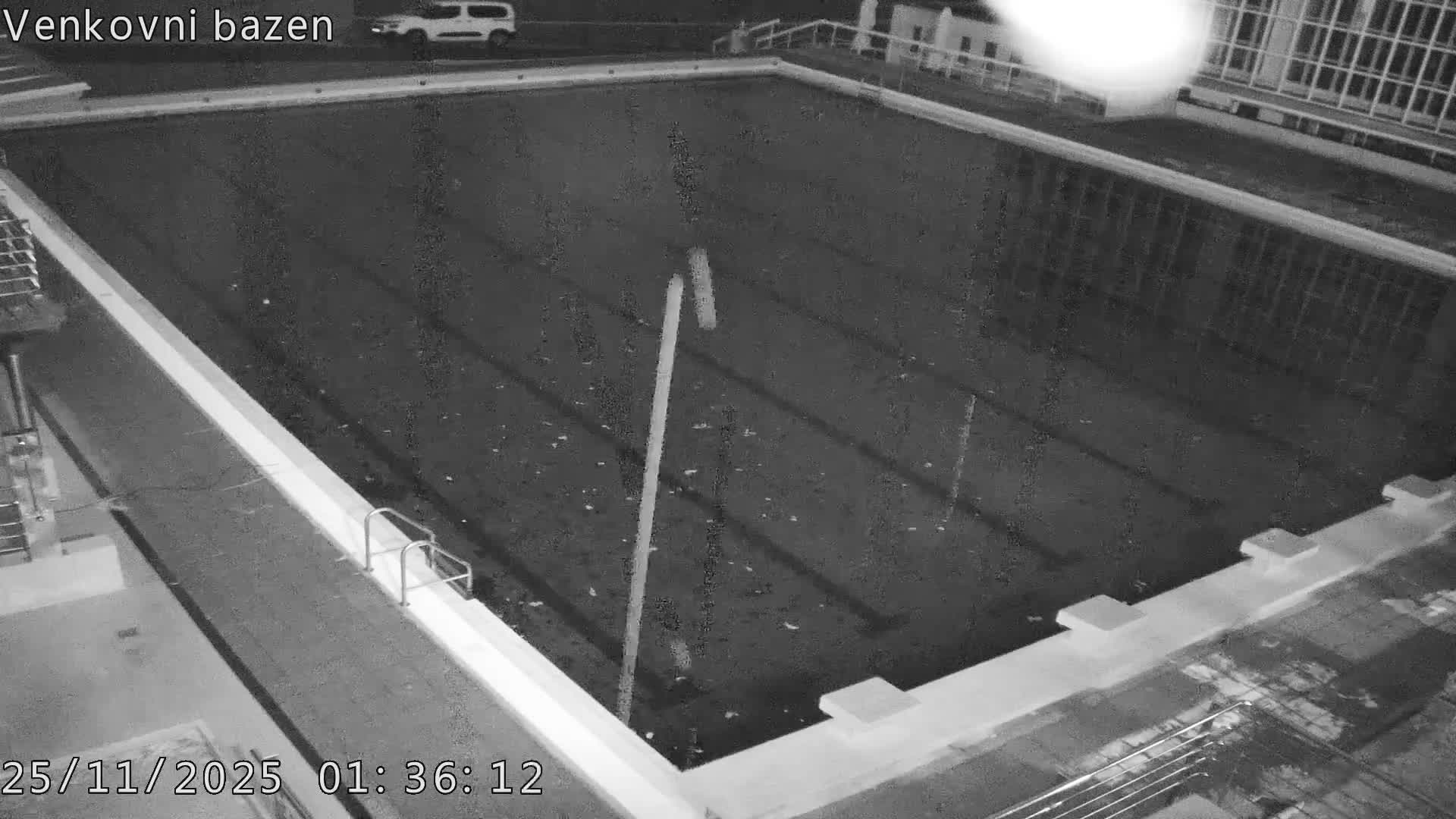 Zlín, Koupaliště Public Swimming Pool Live Cam - Zlin 1, Zlin, Czechia