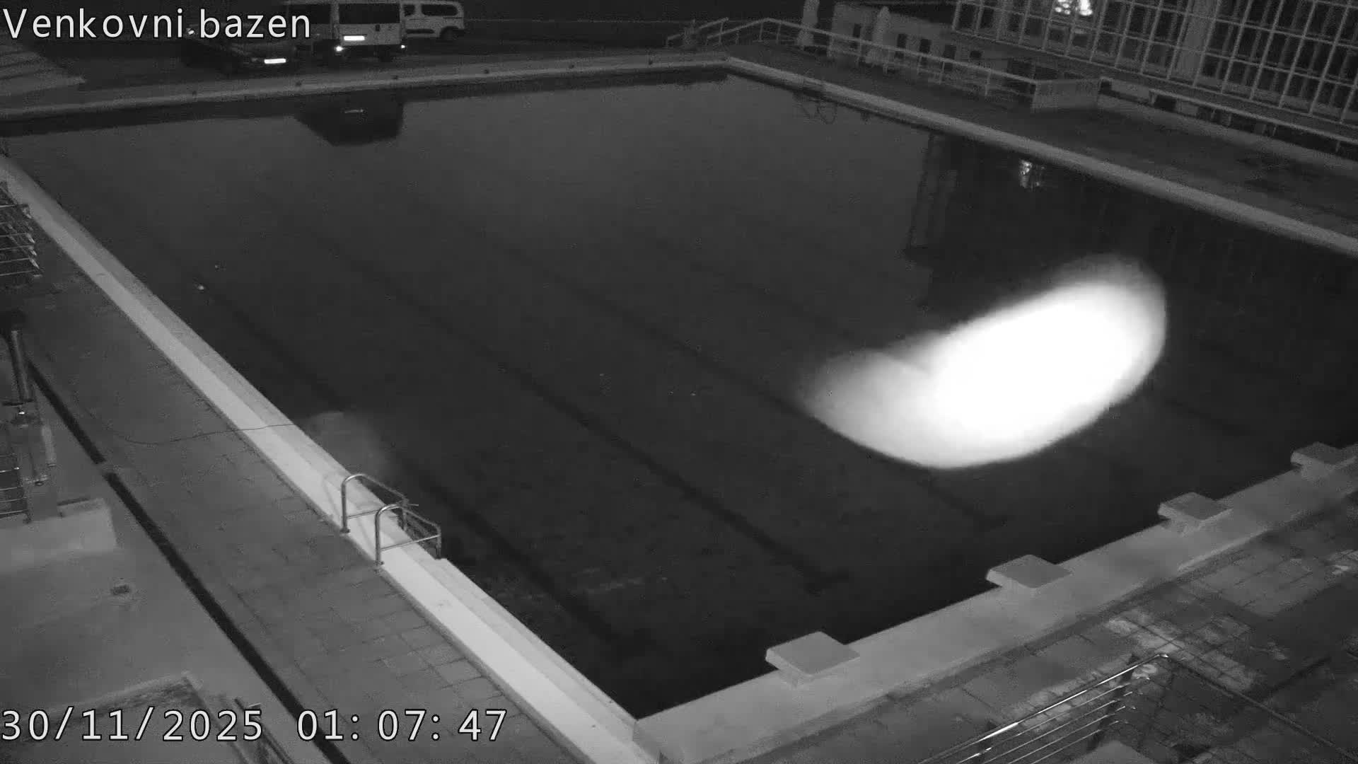 Zlín, Koupaliště Public Swimming Pool Live Cam - Zlin 1, Zlin, Czechia