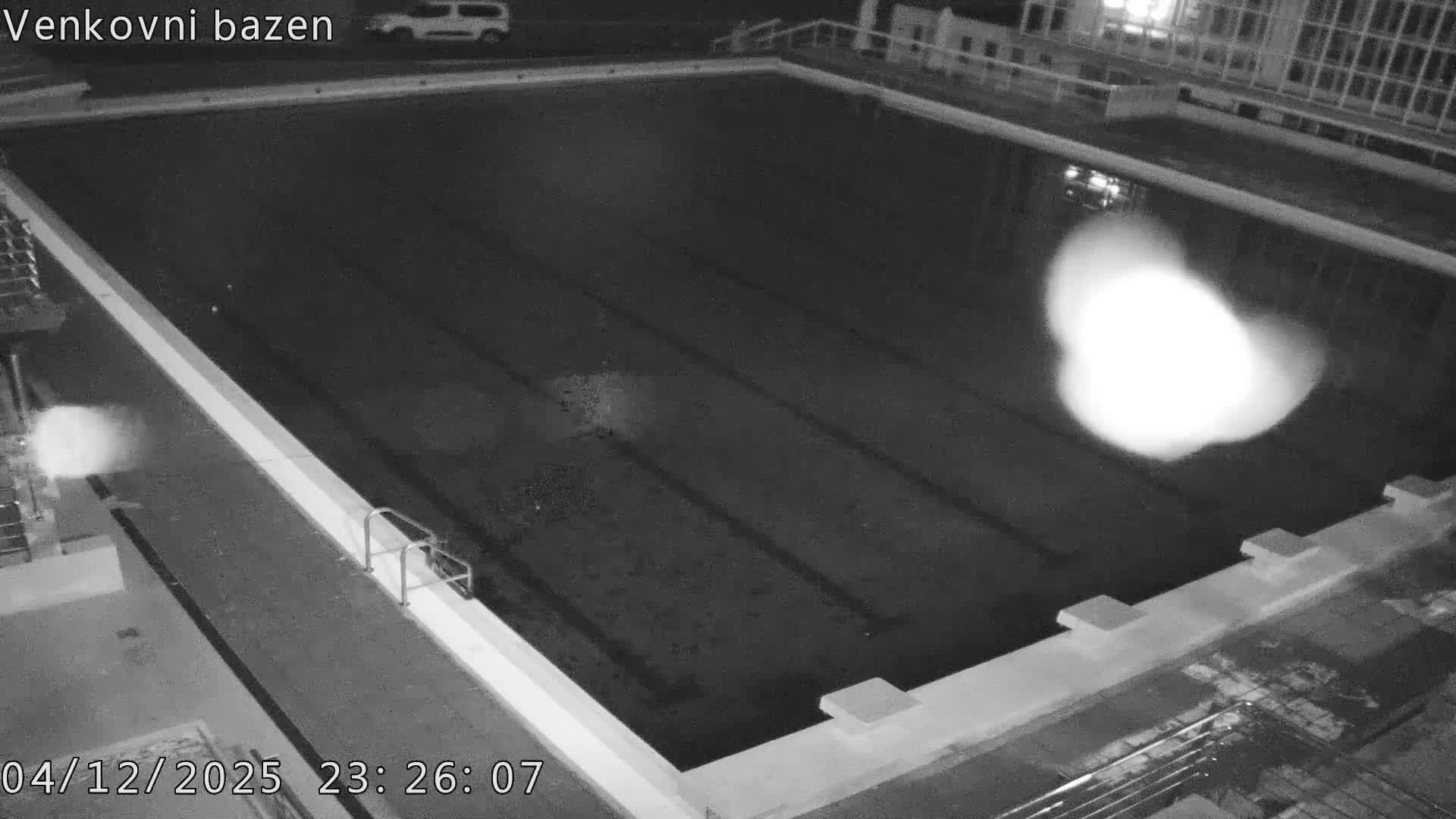 Zlín, Koupaliště Public Swimming Pool Live Cam - Zlin 1, Zlin, Czechia