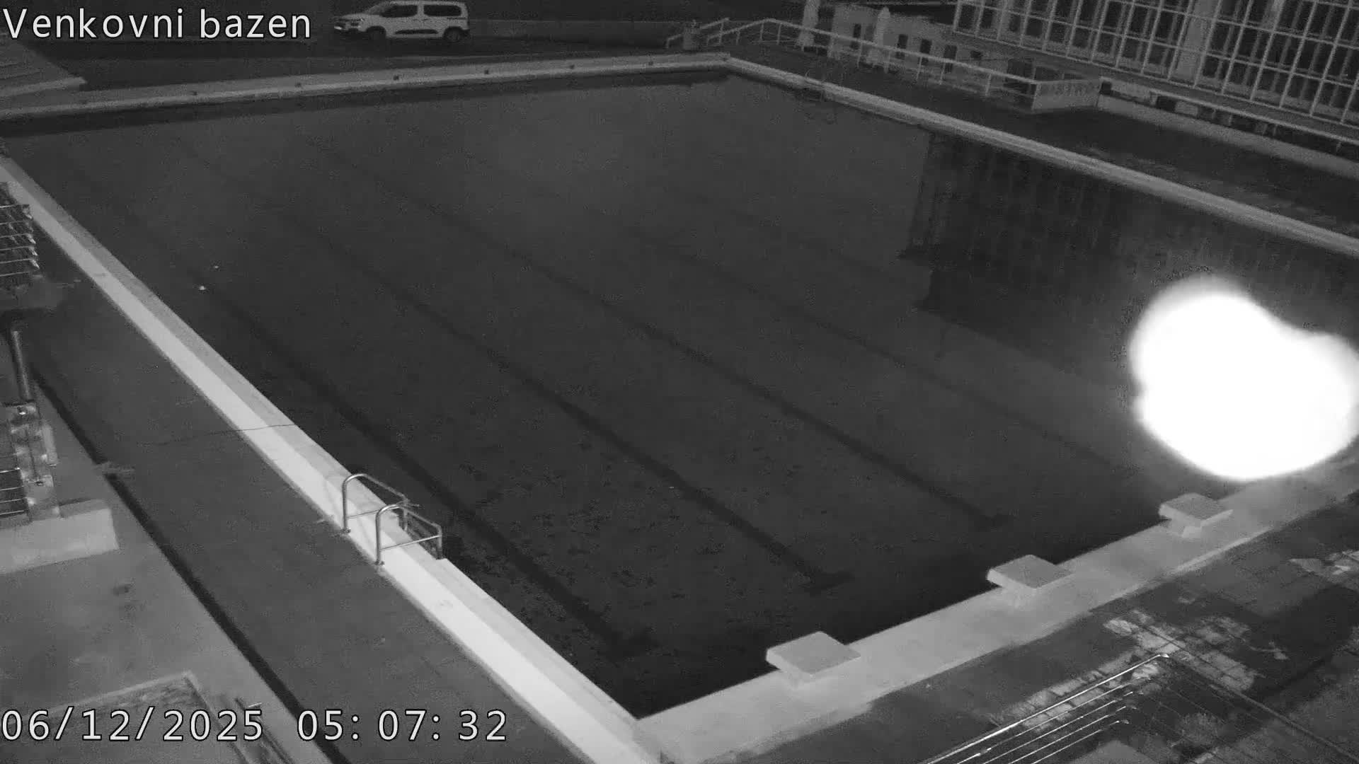 Zlín, Koupaliště Public Swimming Pool Live Cam - Zlin 1, Zlin, Czechia