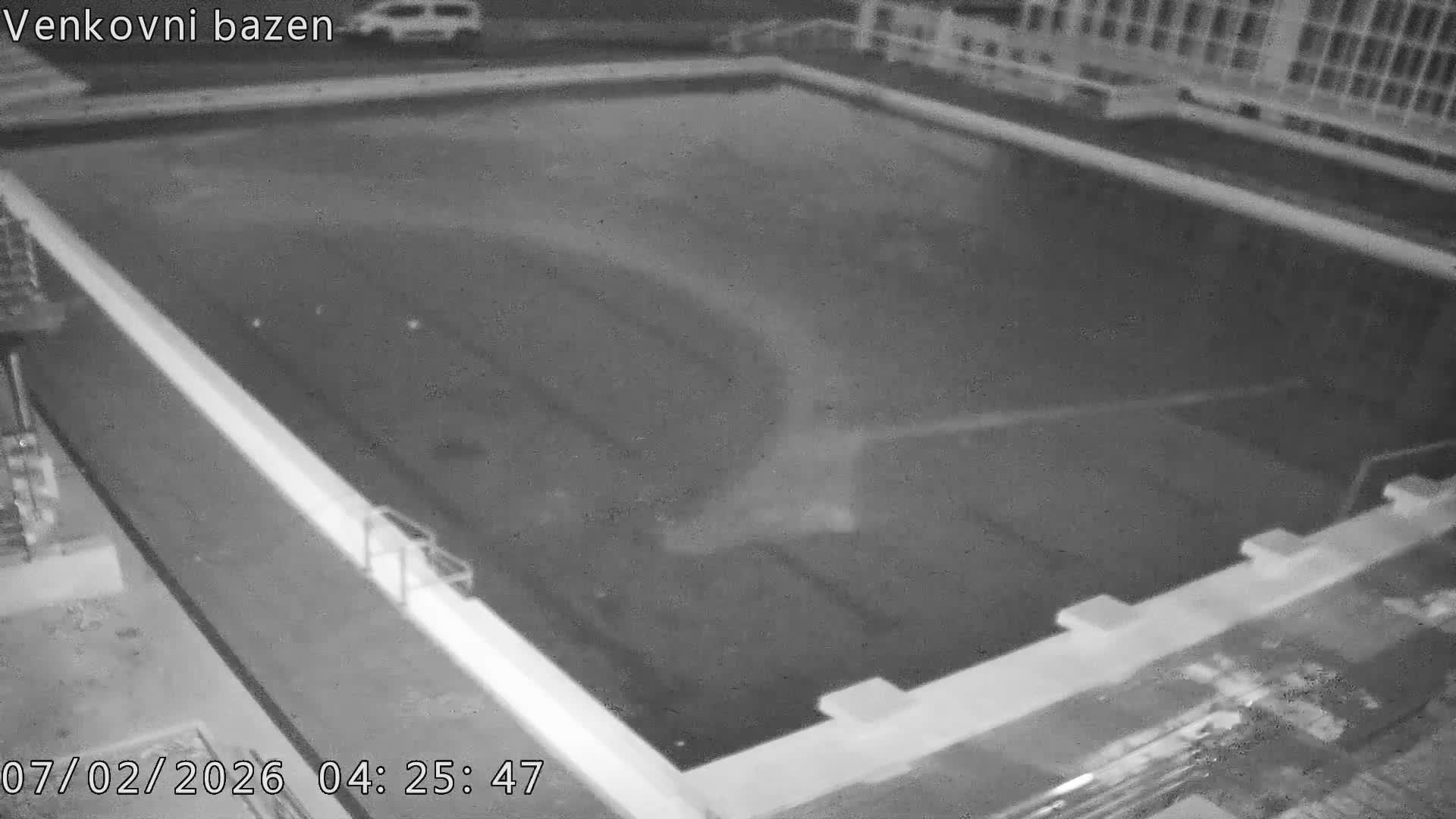 Zlín, Koupaliště Public Swimming Pool Live Cam - Zlin 1, Zlin, Czechia